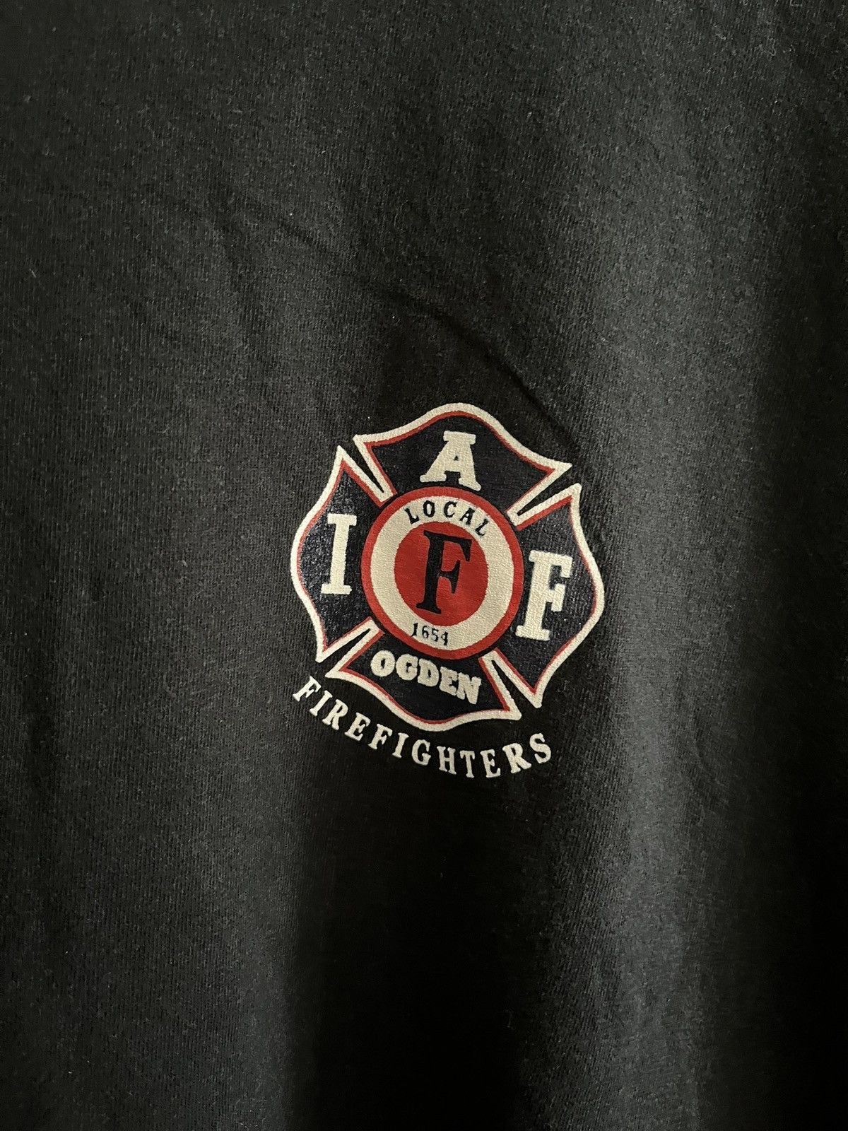 Vintage Vintage Ogden City Firefighters Tee Size US XL / EU 56 / 4 - 2 Thumbnail