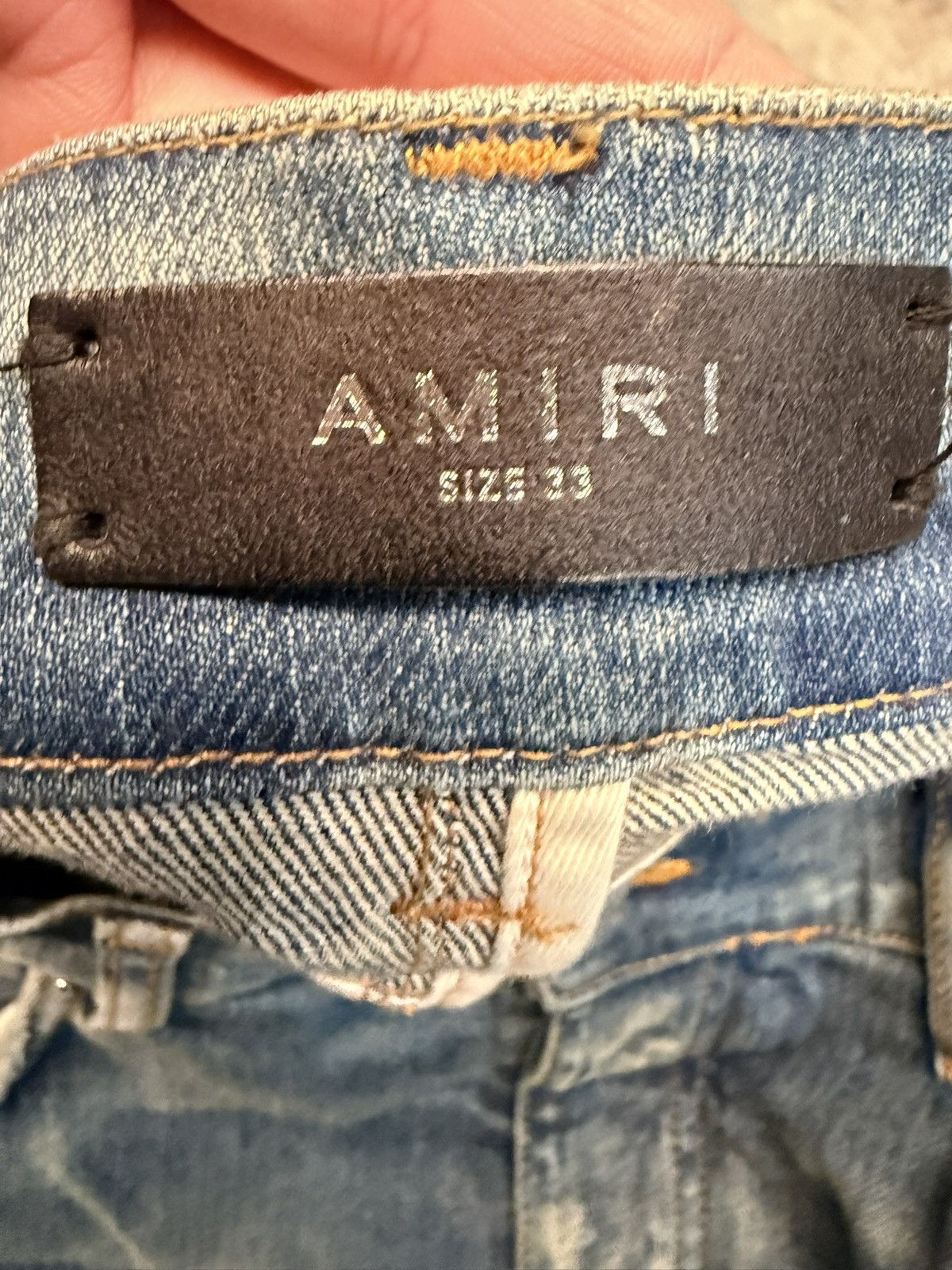 Amiri TCGW AMIRI jeans Blue Size 33 ($920 Retail) Size US 33 - 5 Thumbnail