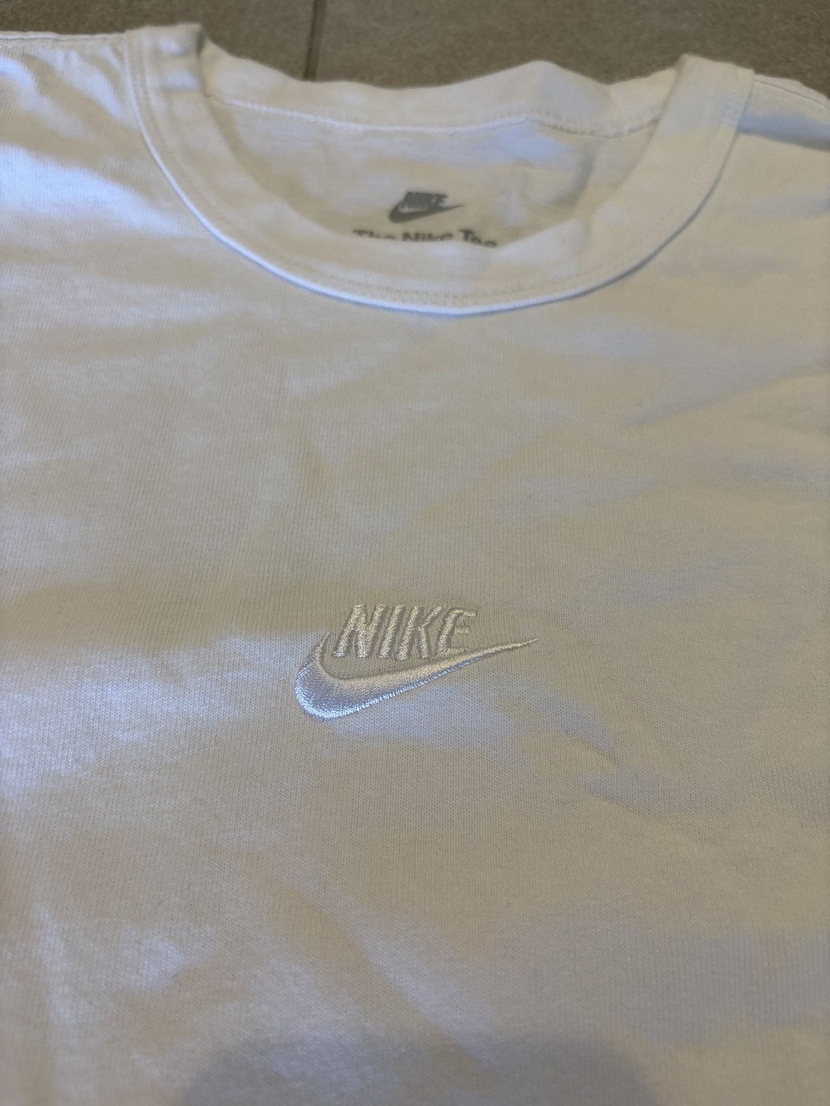 Nike Nike White/White Center Embroidered Logo Size US XL / EU 56 / 4 - 3 Thumbnail