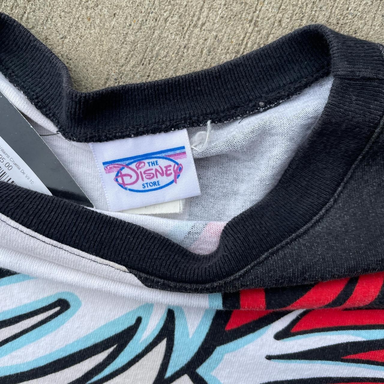 Vintage Vintage Disney villians cruella Deville AOP boxy fit tee Size US L / EU 52-54 / 3 - 3 Thumbnail