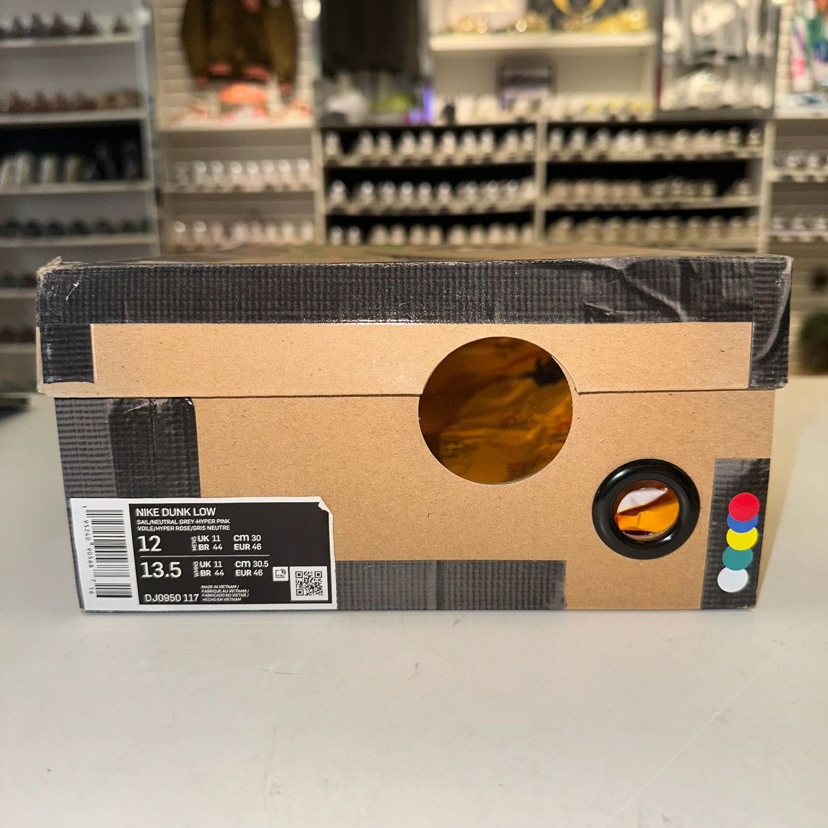 Nike × Off-White × Virgil Abloh Size 12 - Nike x Off-White Dunk Low 'Lot 17 of 50' Size US 12 / EU 45 - 8 Thumbnail