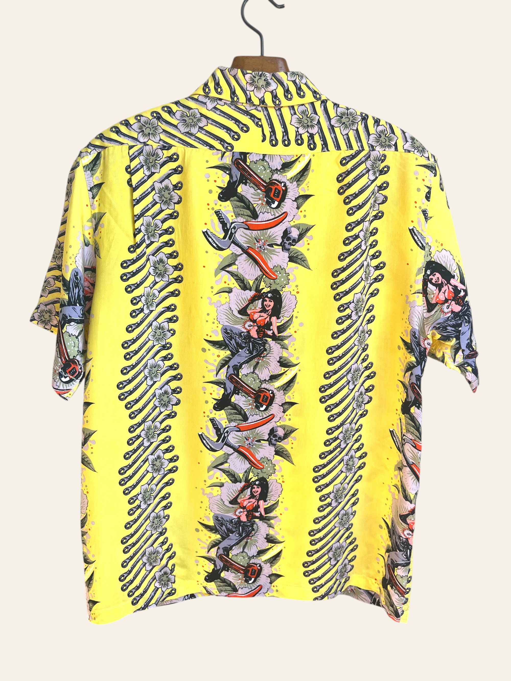 Dry Bones Dry Bones x Rockin Jelly Bean AOP Hawaiian Shirt Japan S Size S / US 4 / IT 40 - 4 Thumbnail