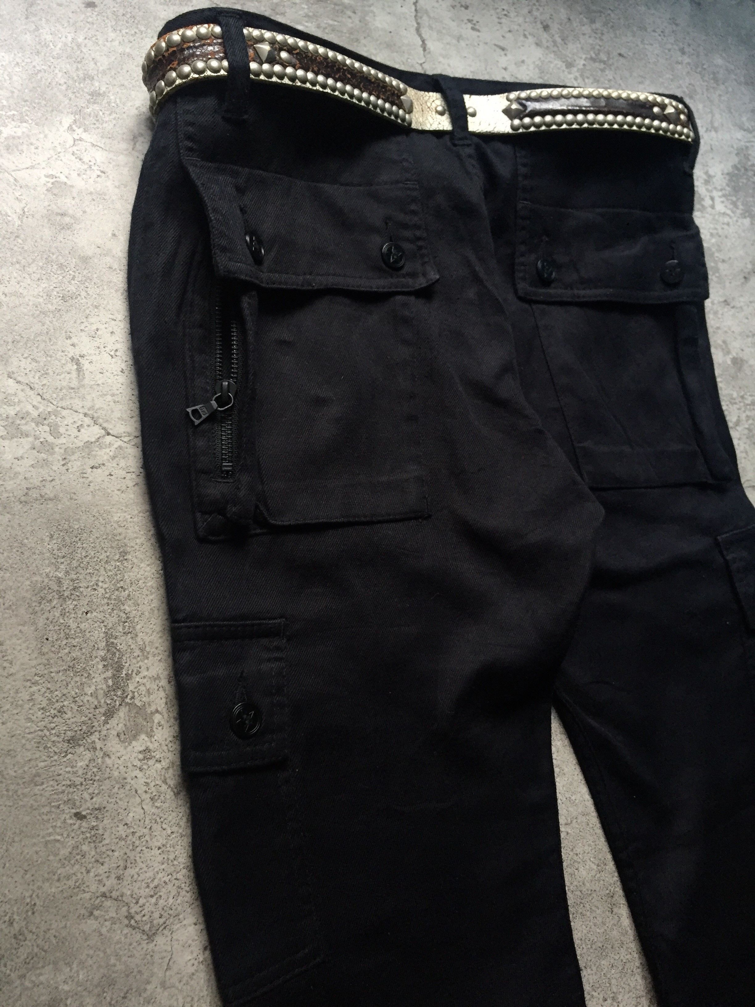 Hysteric Glamour Hysteric Glamour Multi Pocket Cargo Pants Size US 32 / EU 48 - 6 Thumbnail