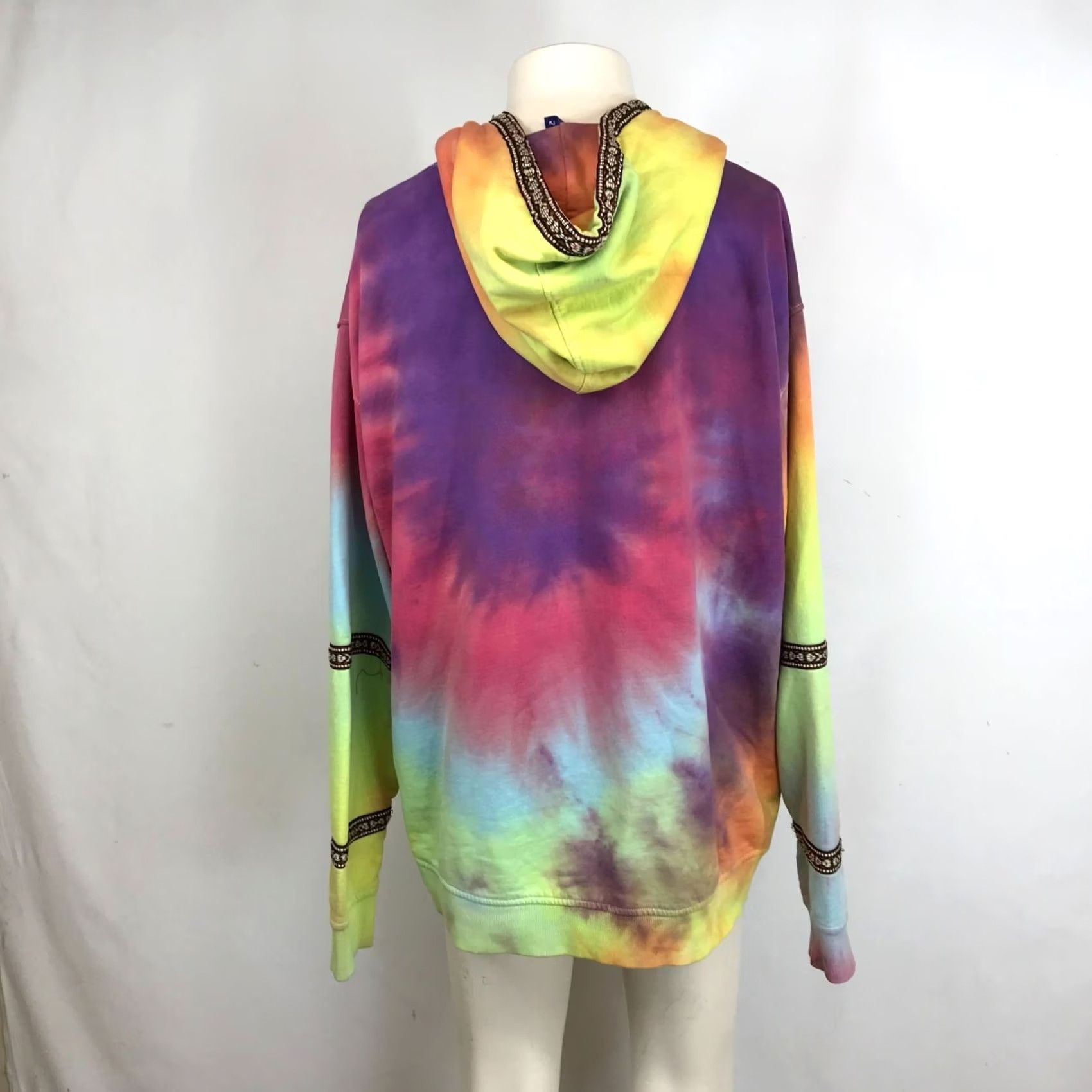 Walls WITHOUT WALLS Hooded Pullover Sweatshirt Mens L Tie Dye Long Sleeve Multicolor Size US L / EU 52-54 / 3 - 5 Thumbnail