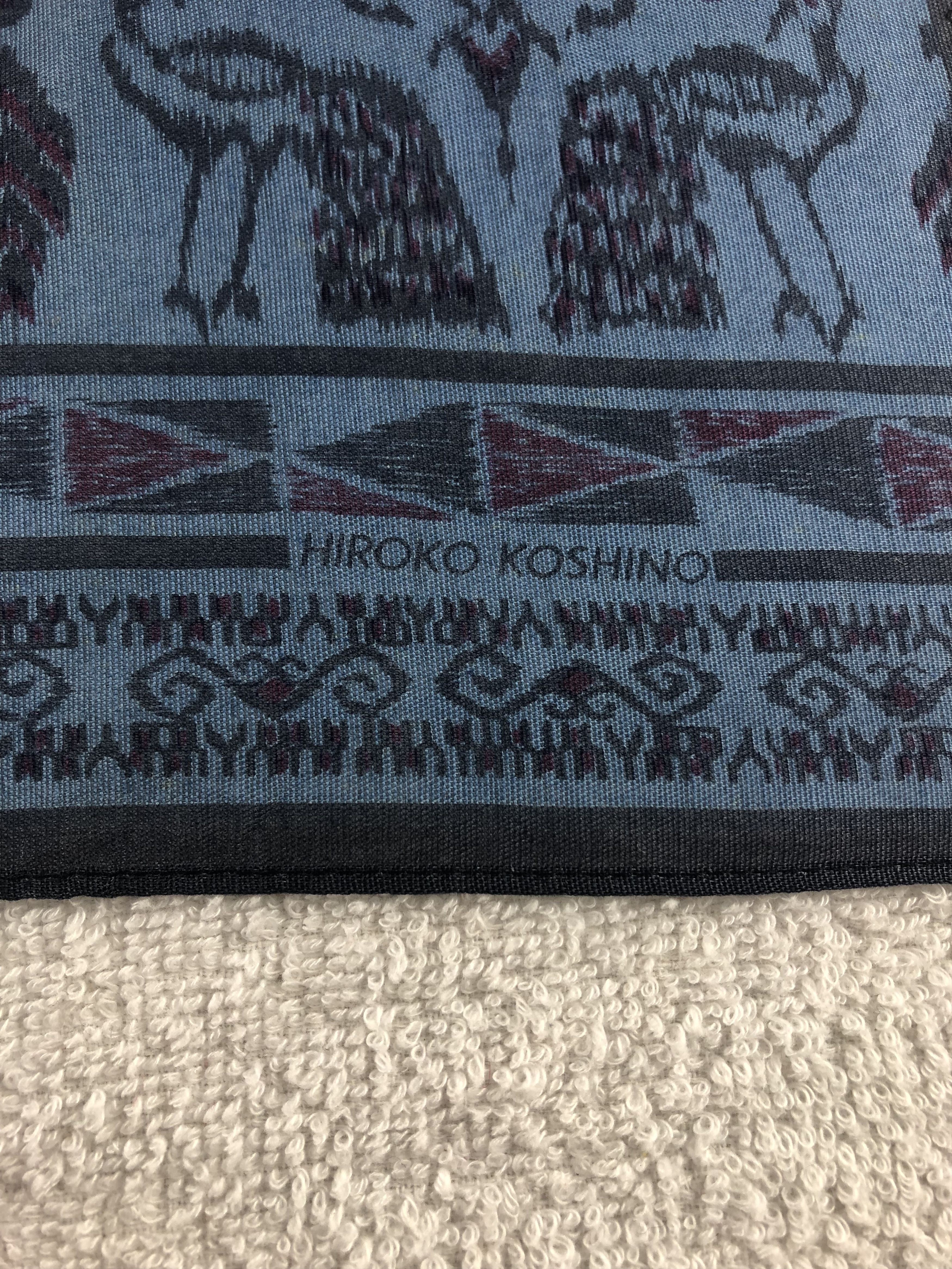 Hiroko Koshino Homme × Vintage Hiroko Koshino Handkerchief / Bandana / Neckerchief Size ONE SIZE - 5 Thumbnail