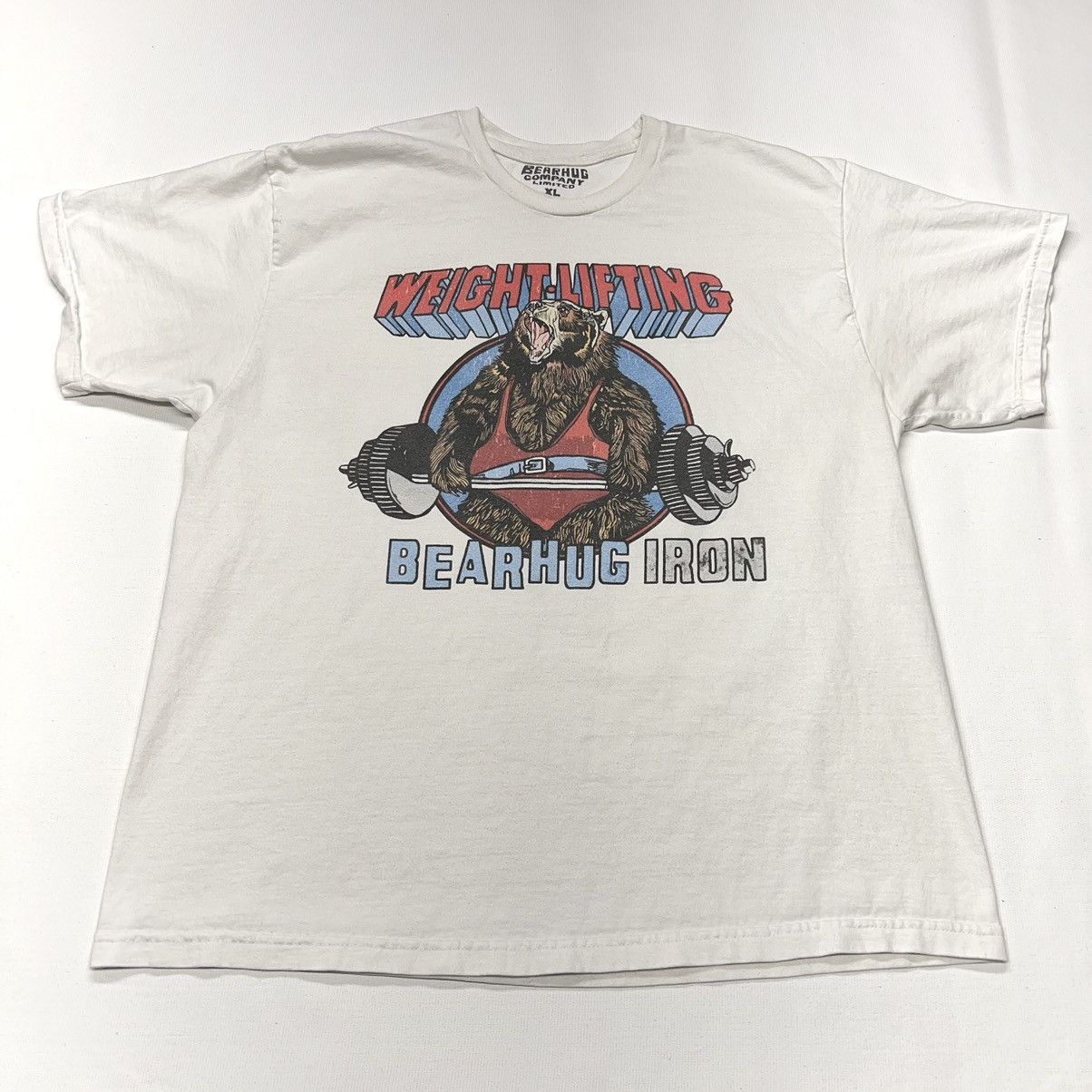 Other Bearhug Company Tee Shirt Graphic Weightlifting Iron Bear Size US XL / EU 56 / 4 - 1 Thumbnail