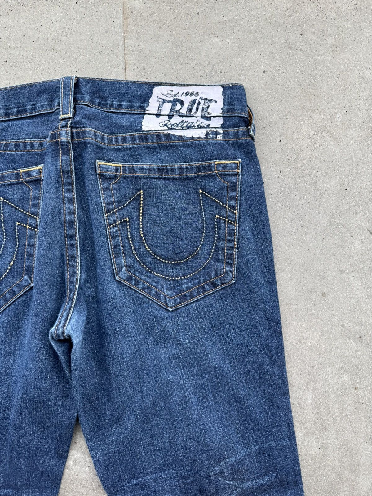 True Religion × Vintage True Religion Denim Jeans Pants rare Size US 36 / EU 52 - 1 Thumbnail