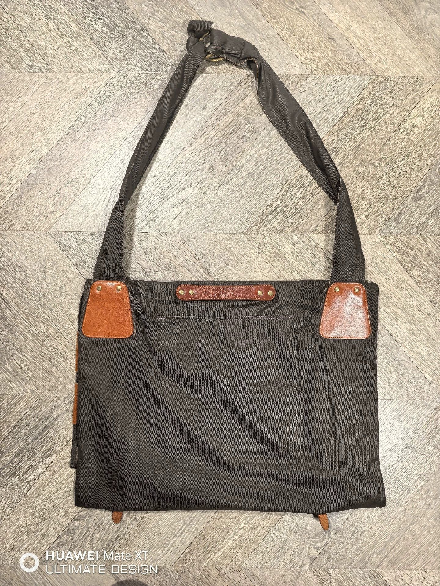 Visvim VISVIM 16AW SERVICES SHOULDER BAG waxed wool hunter Size ONE SIZE - 4 Thumbnail