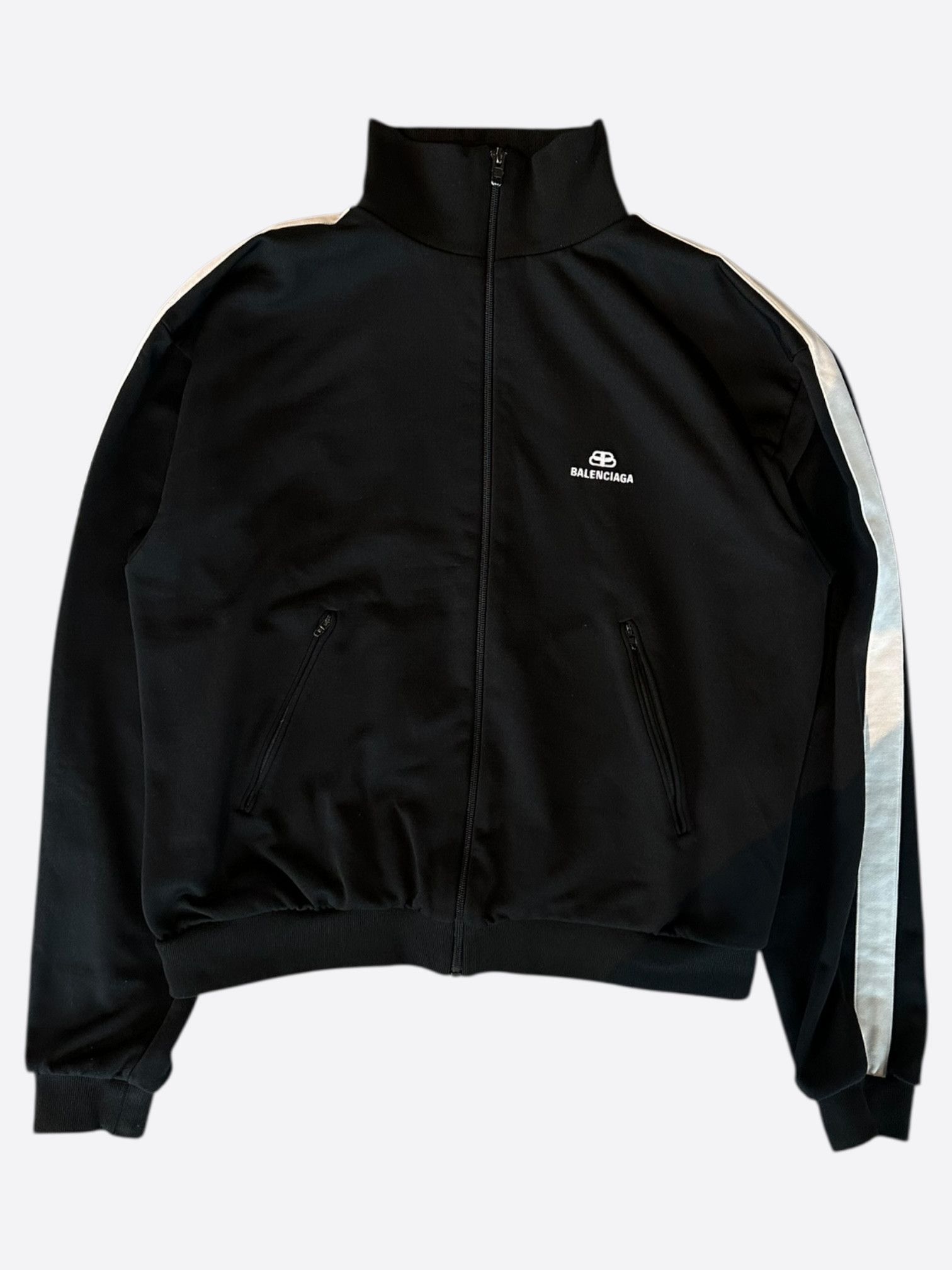 Balenciaga BALENCIAGA GAMER LOGO TRACK JACKET | Grailed