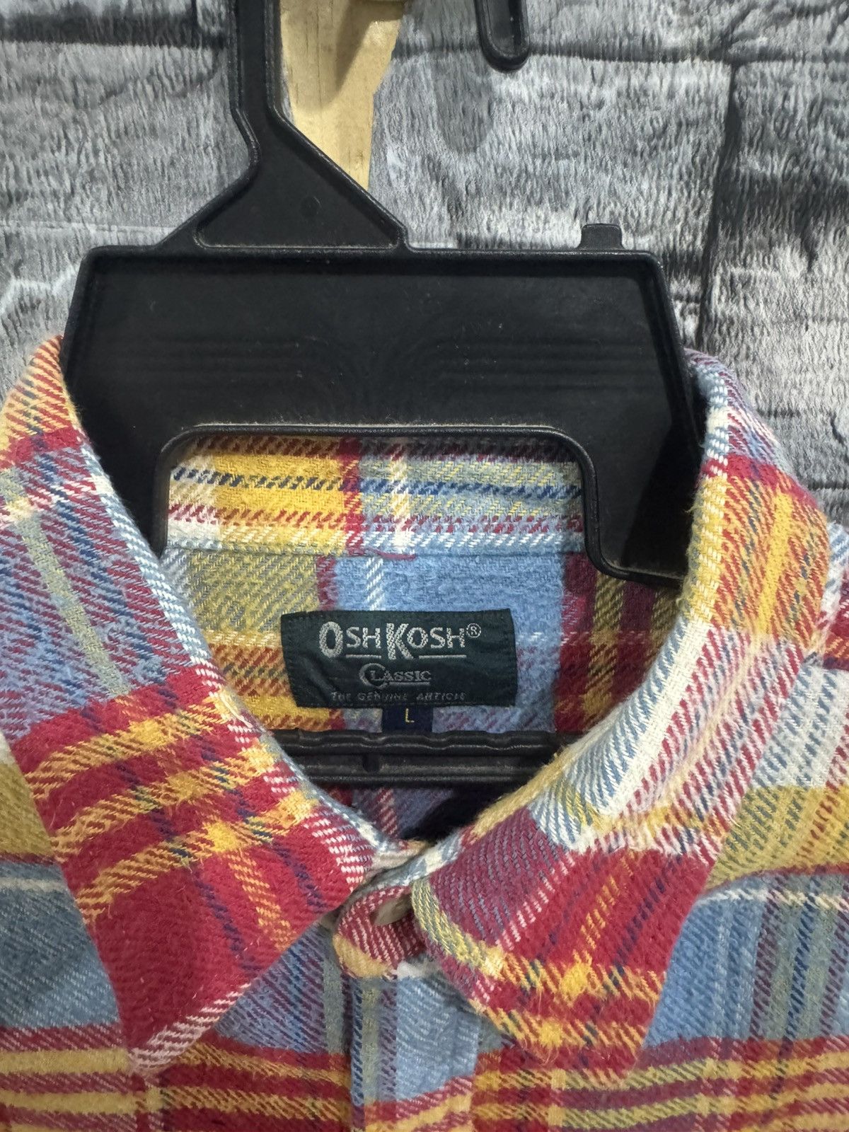 Oshkosh Vintage Oshkosh Flannel double pocket Size US L / EU 52-54 / 3 - 3 Thumbnail