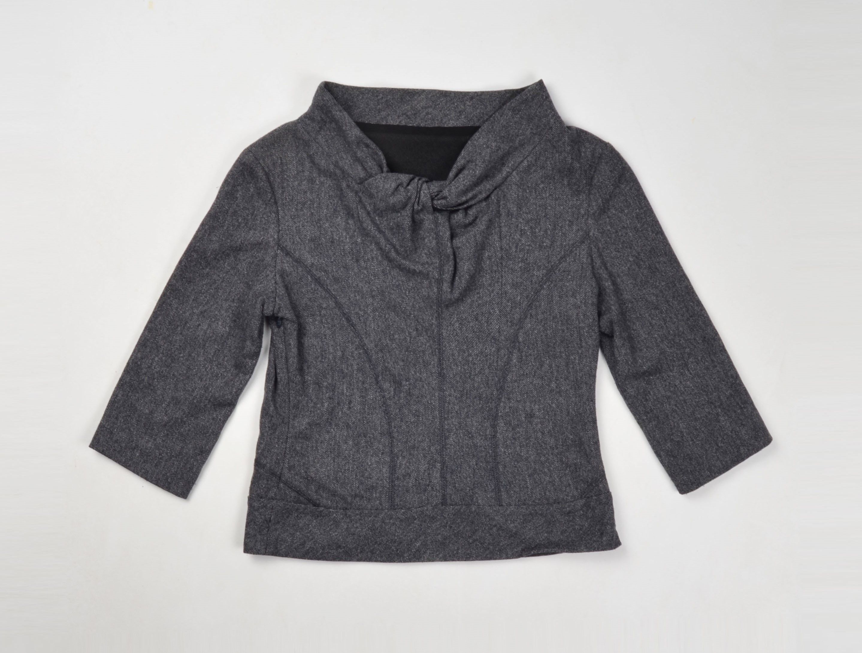 Louis Vuitton Louis Vuitton Paris Wool Blend 3/4 Sleeve Cowl Neck Top Size S / US 4 / IT 40 - 12 Thumbnail