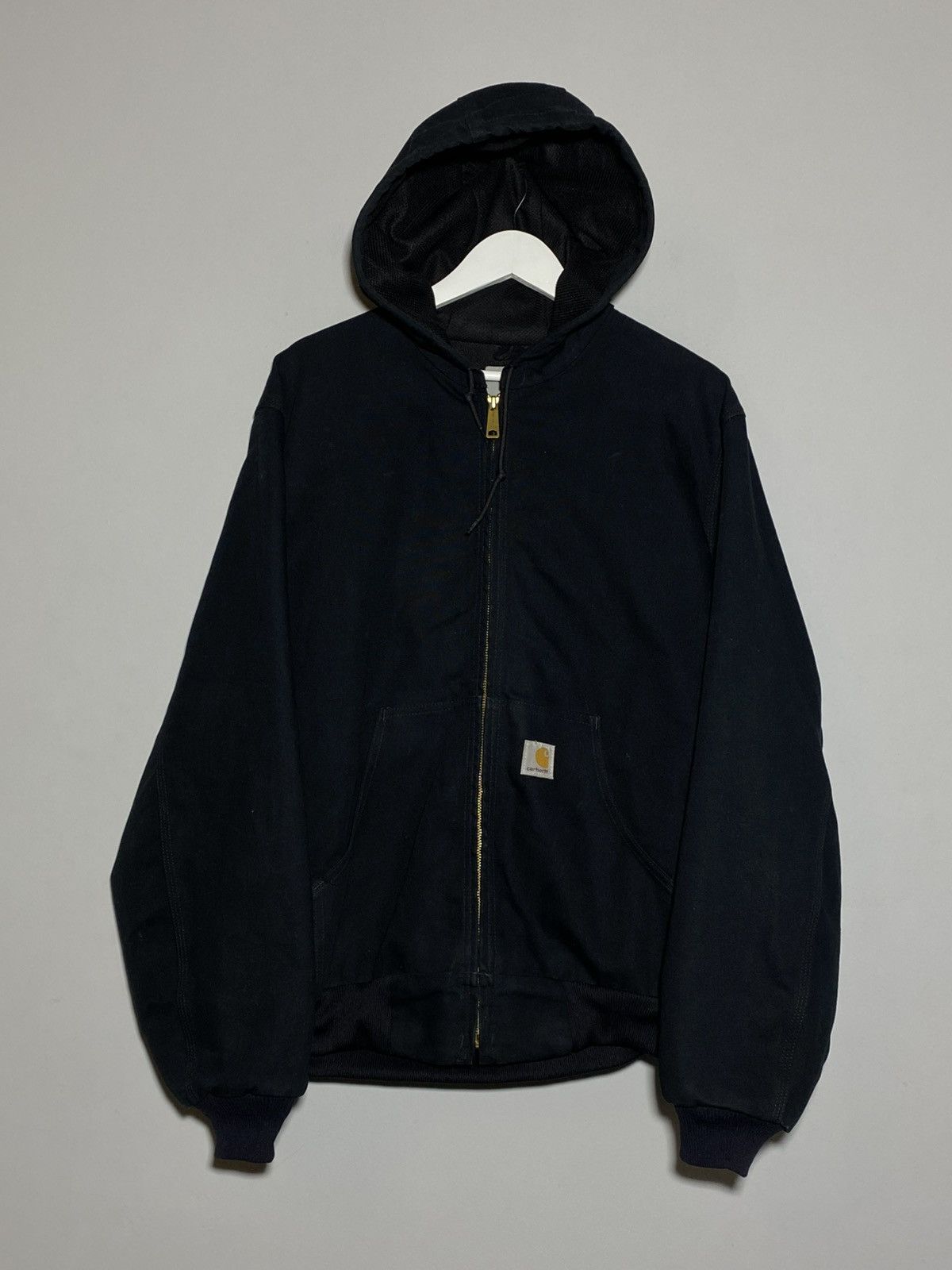 Carhartt Vintage Carhartt Made In USA Active Jacket Black Size US M / EU 48-50 / 2 - 1 Thumbnail