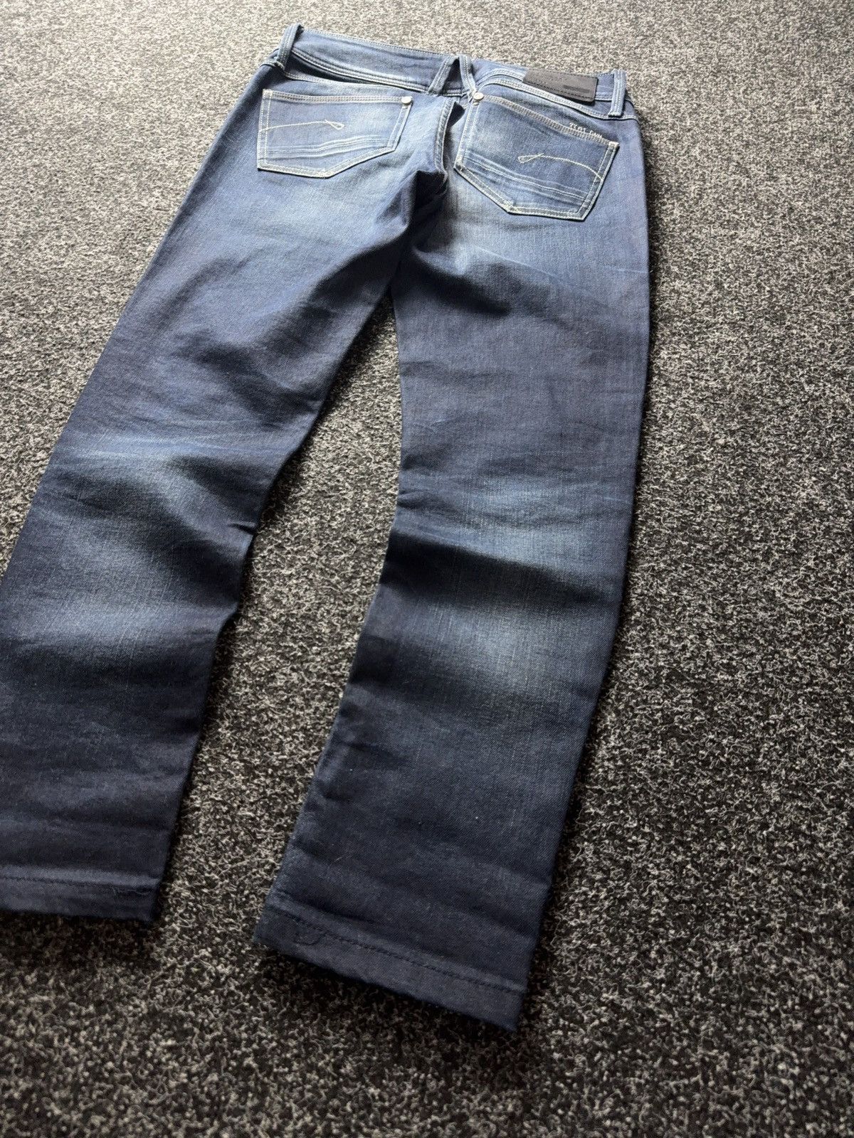 G-Star ⚡️Y2K Vintage G-Star RAW 3301 Slim Denim Jeans Dark Wash Size 31" - 13 Thumbnail
