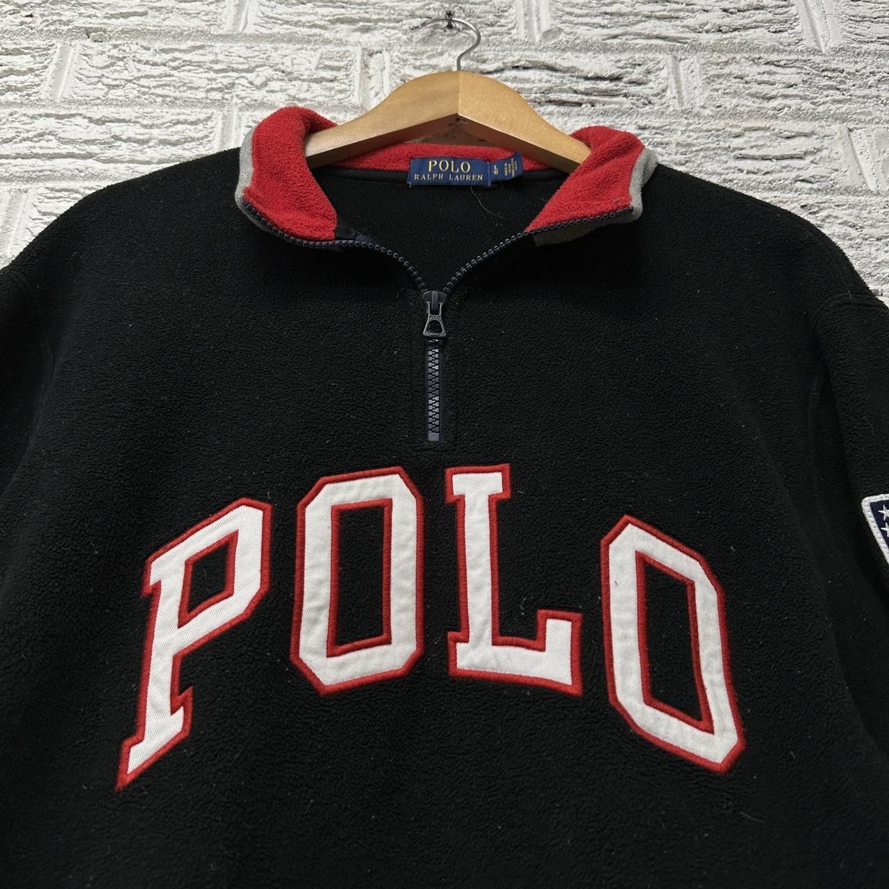 Polo Ralph Lauren Y2K Polo Ralph Lauren Fleece Pullover Size Large Size US L / EU 52-54 / 3 - 2 Thumbnail