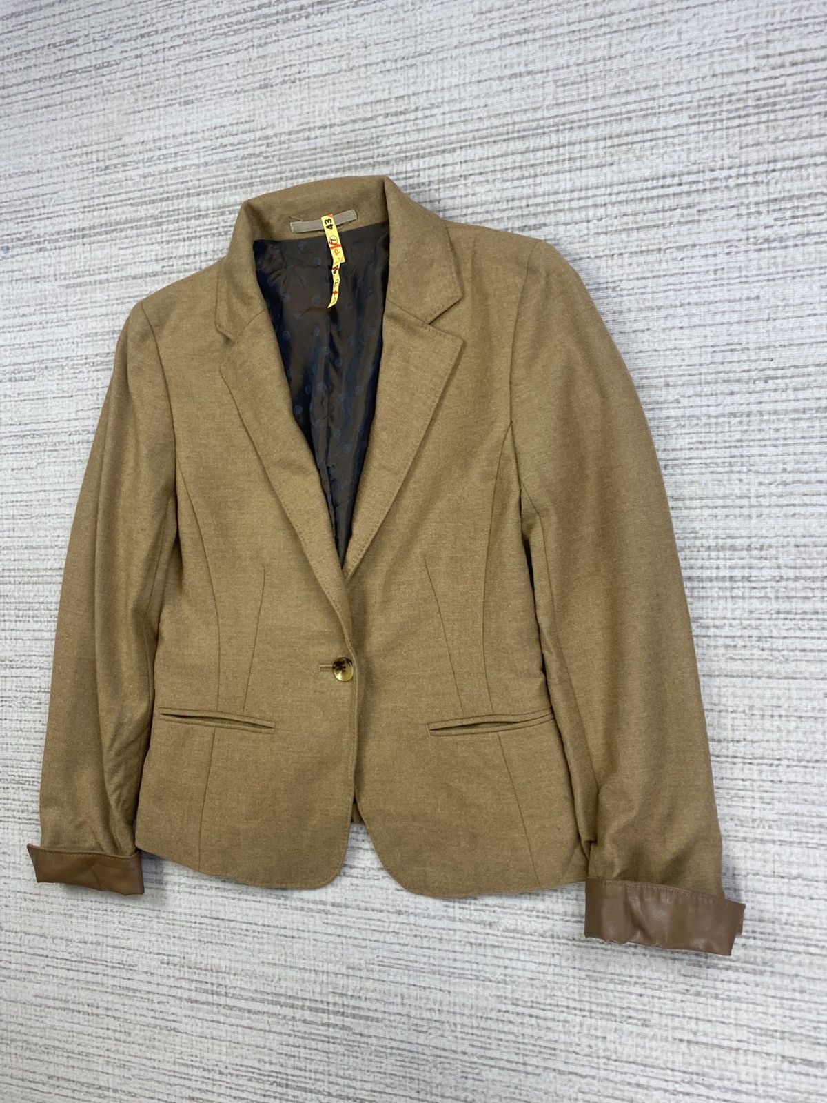 Designer × Loro Piana × Vintage Vintage Kiyoko Takase X Loro Piana Single Button Wool Blazer Size US XS / EU 42 / 0 - 4 Thumbnail