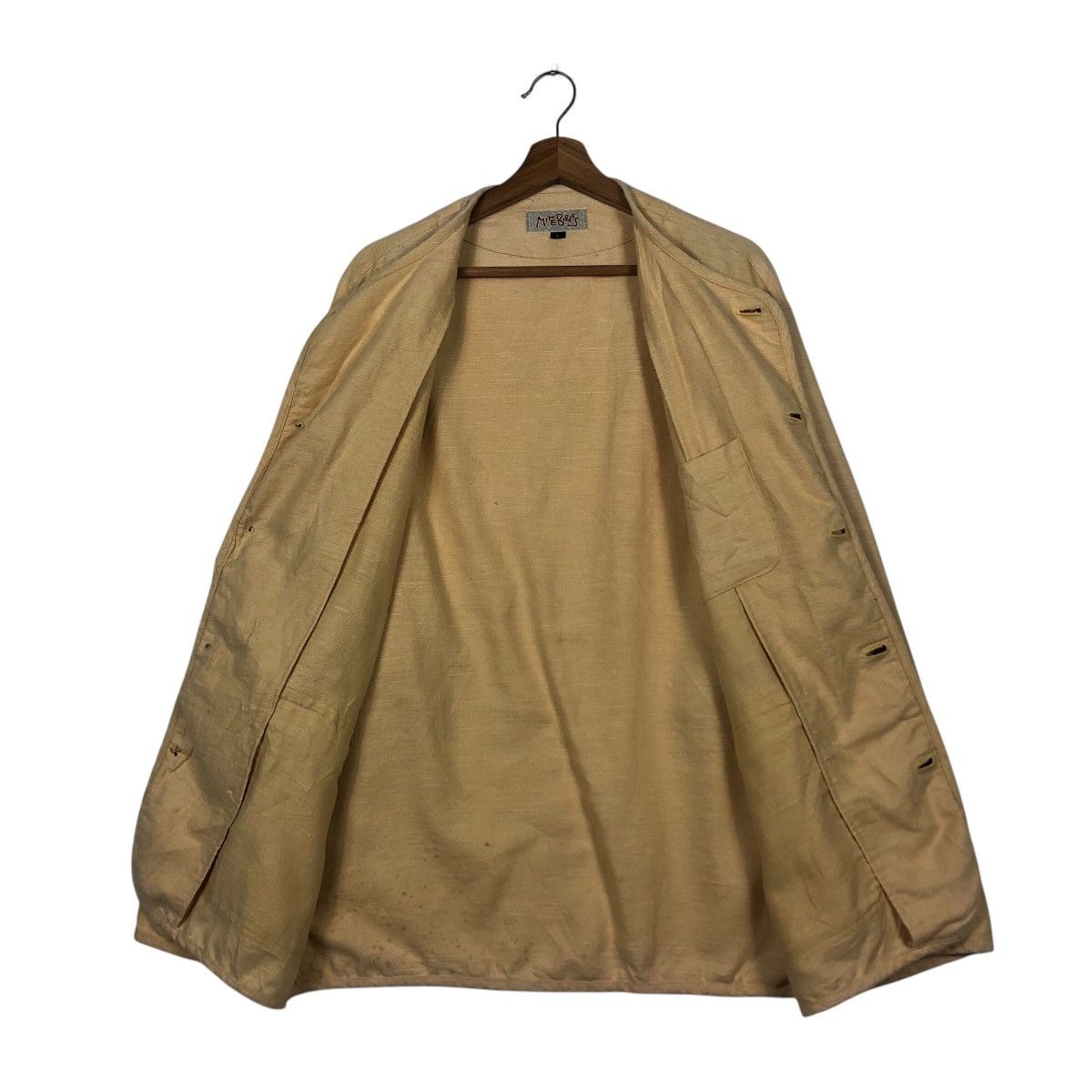 Japanese Brand 📌Vintage Chore Worker Jacket Y Collar Mike Birnes Kapital Size US L / EU 52-54 / 3 - 14 Thumbnail