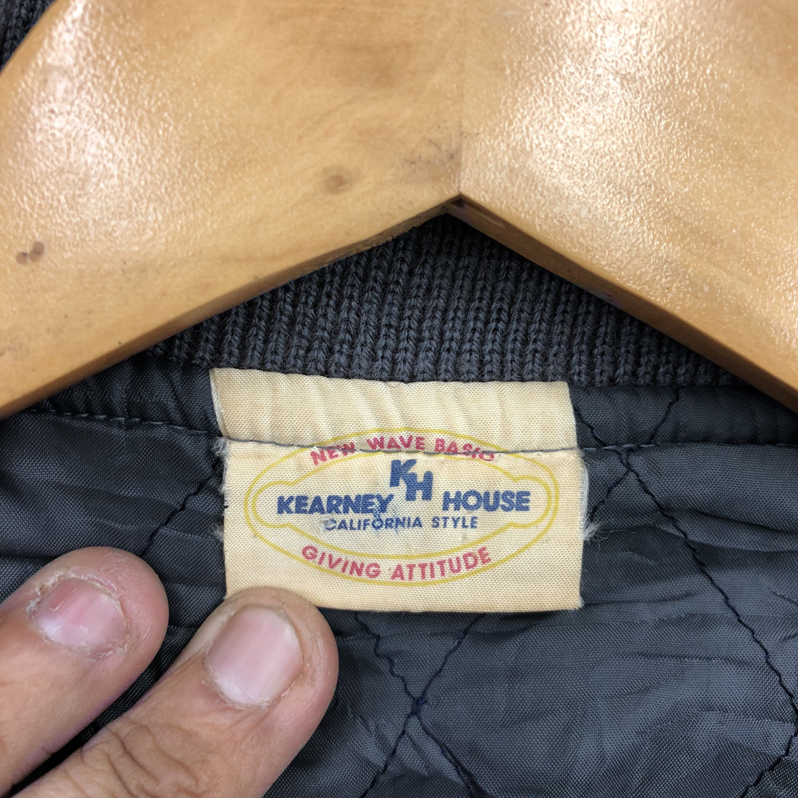 Japanese Brand Vintage Kearney House Wool Varsity Baseball College Jacket Size US M / EU 48-50 / 2 - 6 Thumbnail