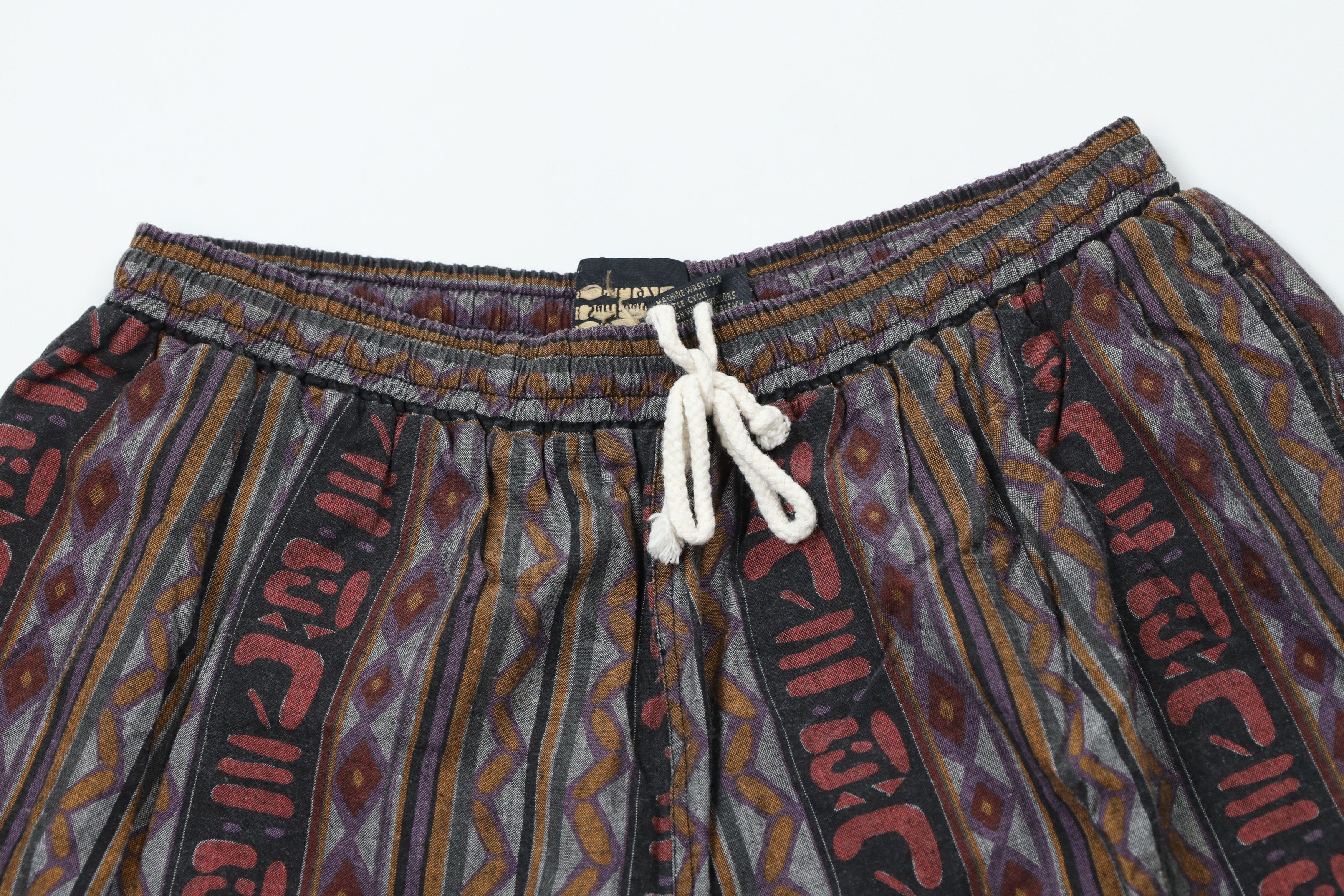 Vintage Vintage 90s Streetwear Lined Above Knee Shorts Trunks Size US 34 / EU 50 - 2 Thumbnail