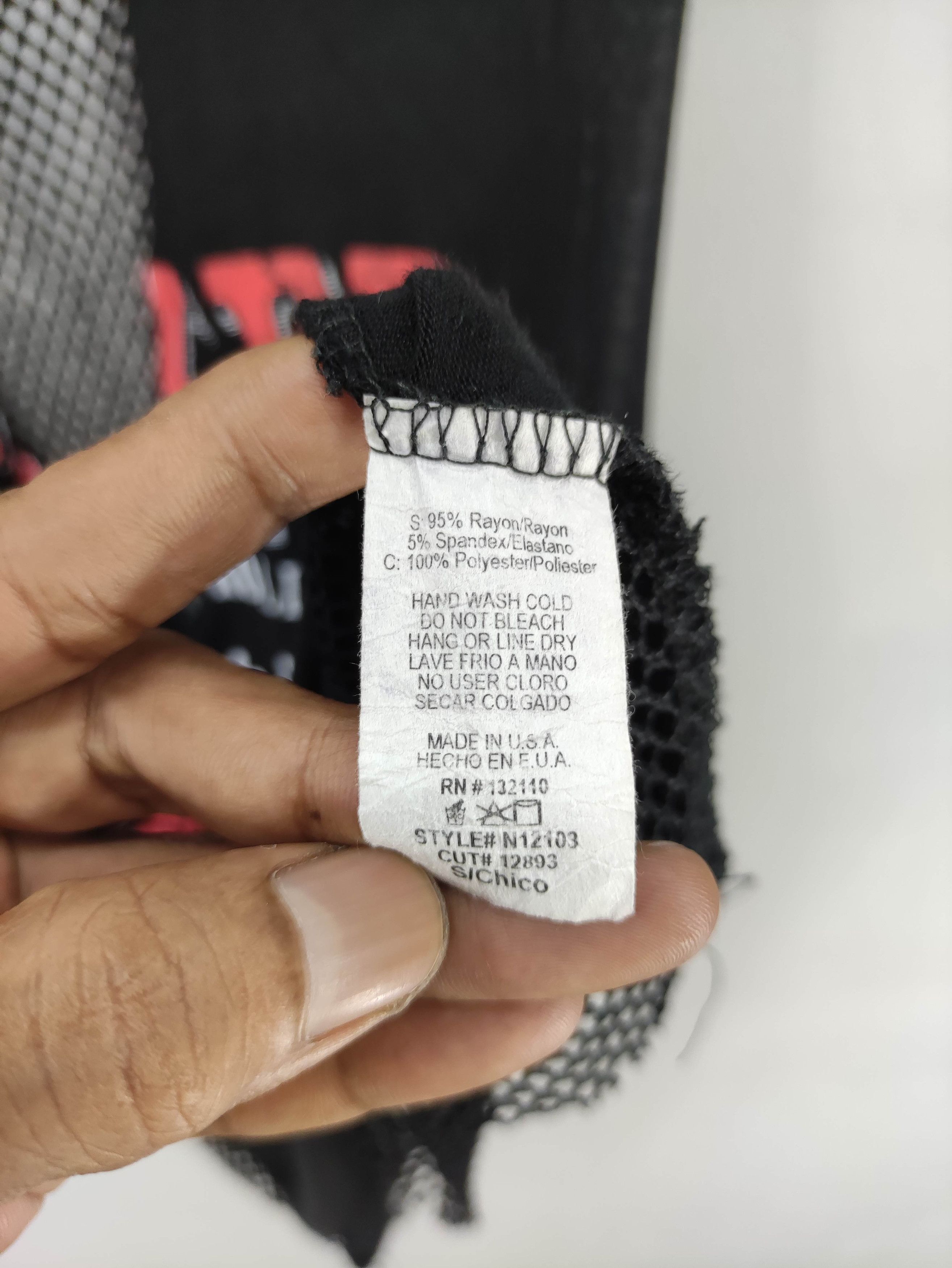 Japanese Brand Rock And Roll Jcfits Smash Tank Tops Net Fish On Back Size S / US 4 / IT 40 - 4 Thumbnail