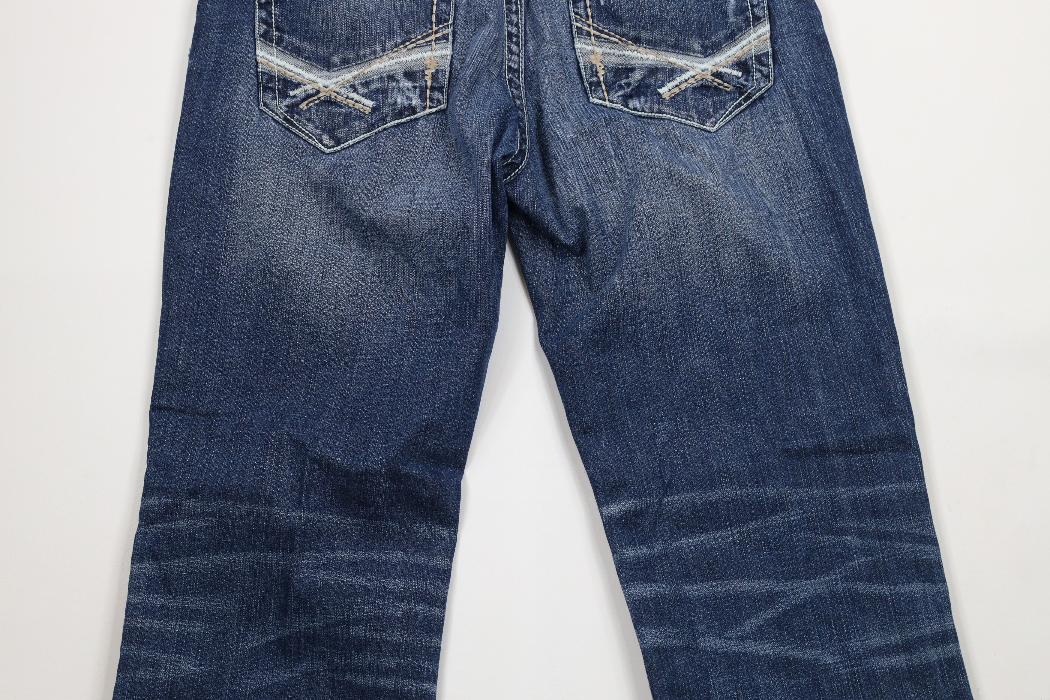 BKE × Vintage Buckle BKE Stitch Tyler Bootcut Flared Denim Jeans Blue Size US 36 / EU 52 - 9 Thumbnail