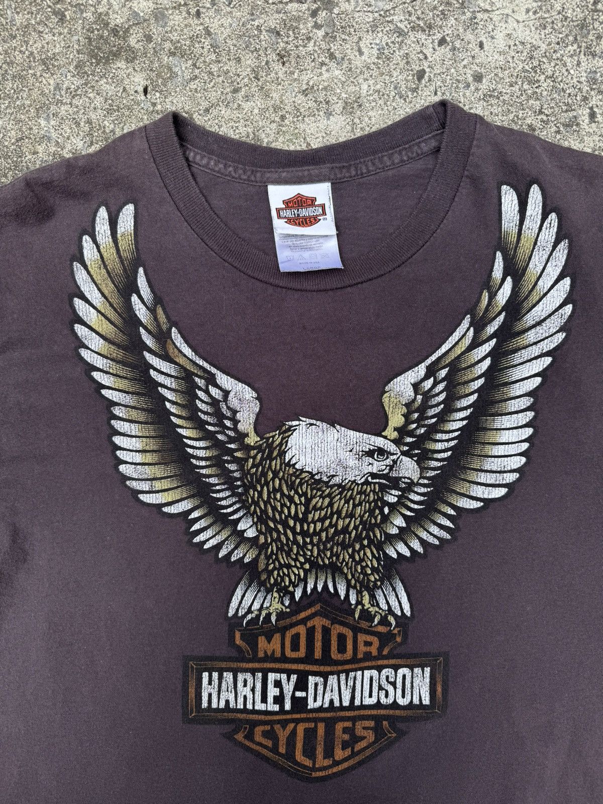 Harley Davidson × Vintage Y2K Harley Davidson Eagle Shirt. Size Large Size US L / EU 52-54 / 3 - 2 Thumbnail