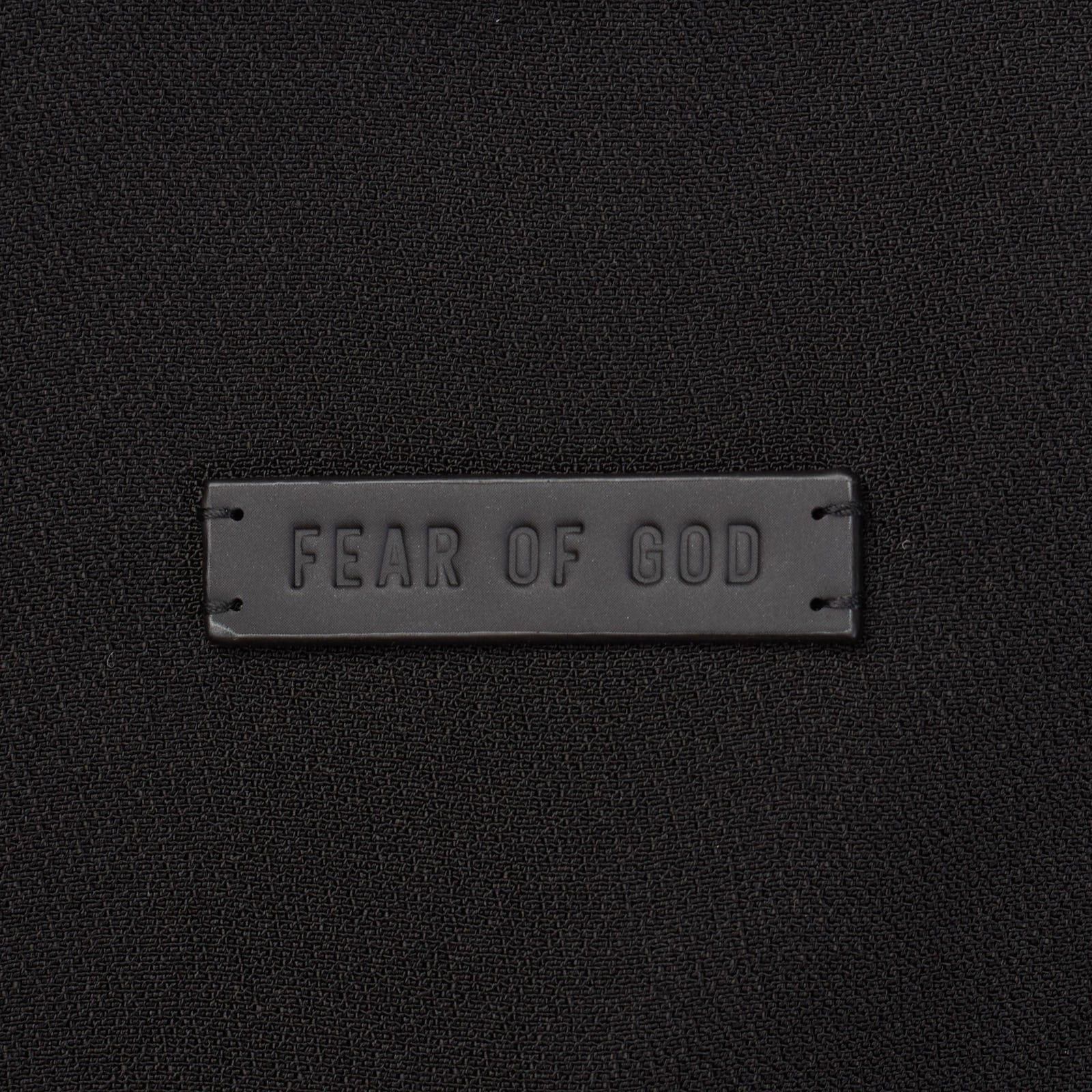 Fear of God FEAR OF GOD Black Long Sleeve Oversized Crepe Shirt Size US XL / EU 56 / 4 - 4 Thumbnail