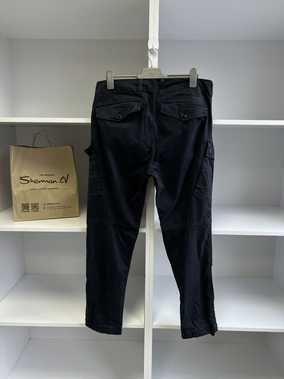 G-Star × Vintage Vintage G-Star Raw multi pocket pants Size US 33 - 6 Thumbnail