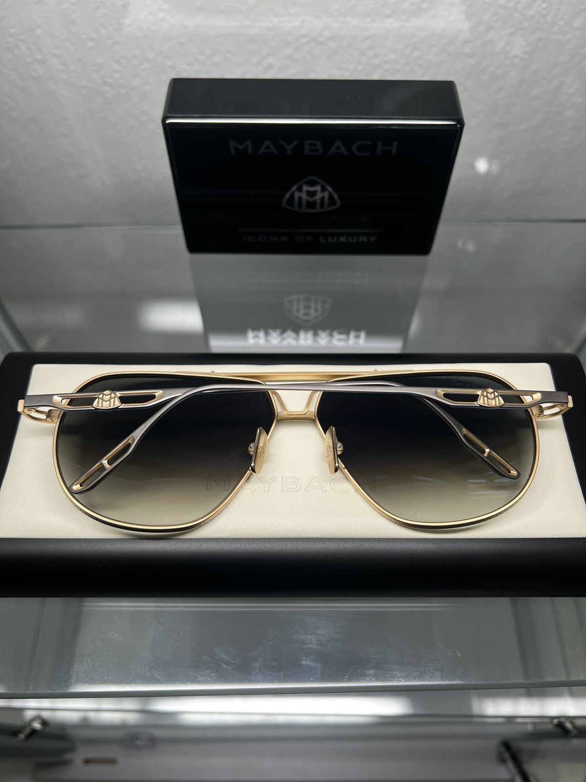 MAYBACH Eyewear Maybach The Commander I Sunglasses Size ONE SIZE - 2 Thumbnail