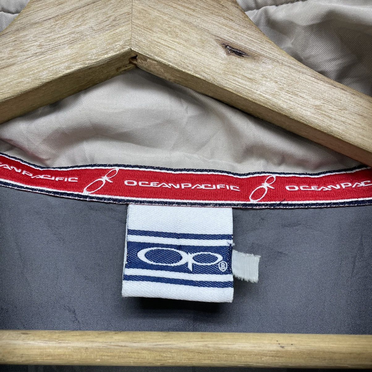Ocean Pacific × Vintage Vintage Raglan Two Tone Ocean Pacific Zipper Jacket Size US M / EU 48-50 / 2 - 4 Thumbnail