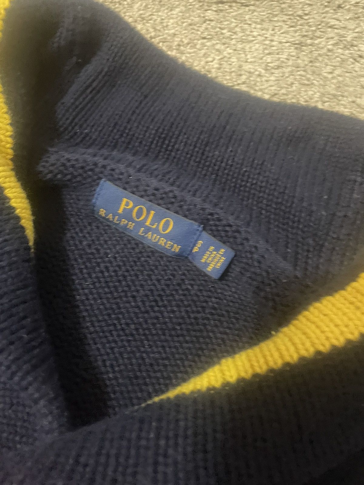 Polo Ralph Lauren × U.S. Polo Assn. Polo Ralph Lauren 12 M Yacht Sweater Multi Color Striped Size US S / EU 44-46 / 1 - 8 Thumbnail