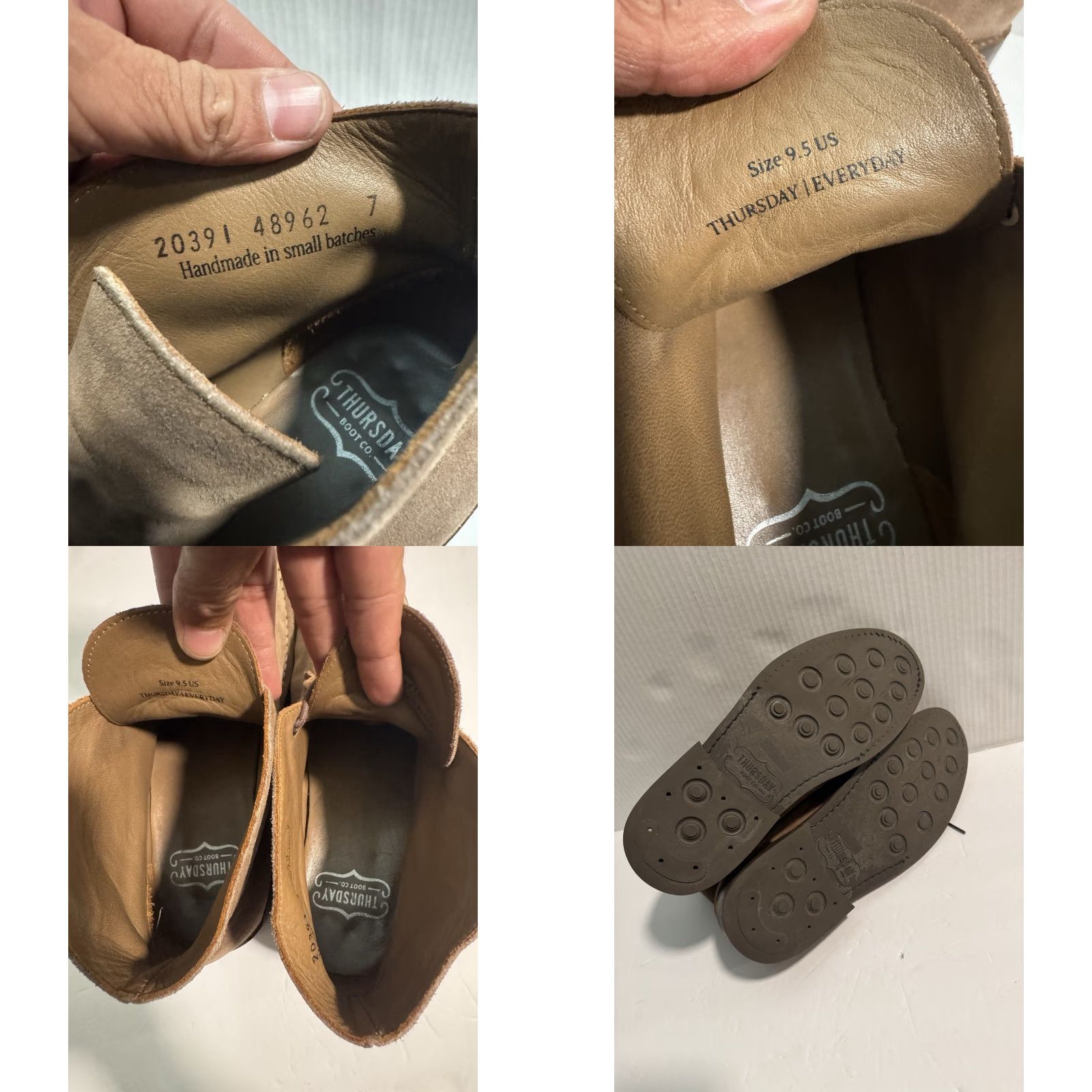 Thursday Boot Company VINTAGE Thursday Boot Co. Everyday Scout Chukka Boots Men's US 9.5 Brown Suede Ankle Boot Size US 10 / EU 43 - 8 Thumbnail