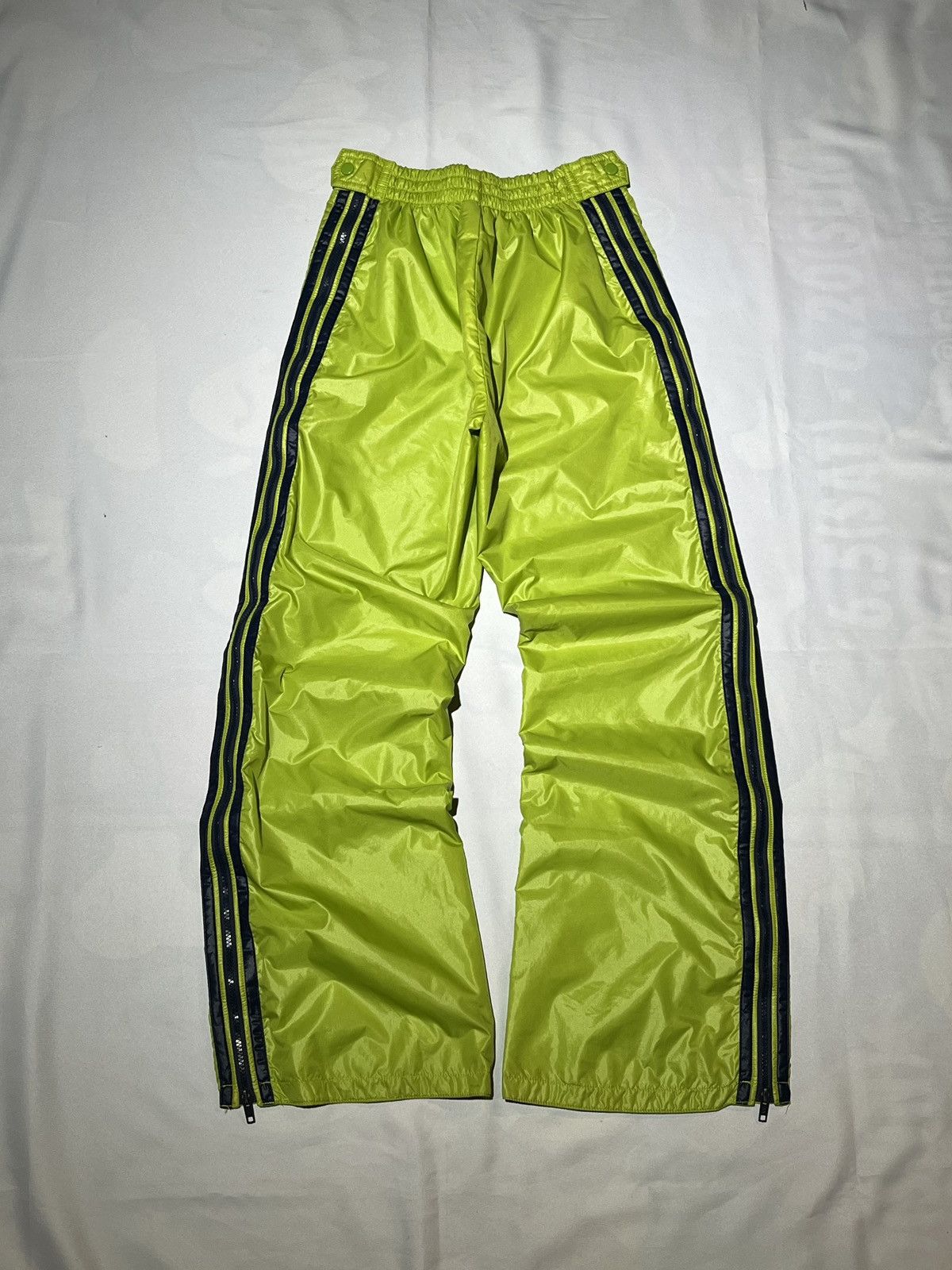 Adidas × Vintage Vintage Adidas Side Zipper Up Green Track Pant Size US 26 / EU 42 - 1 Thumbnail