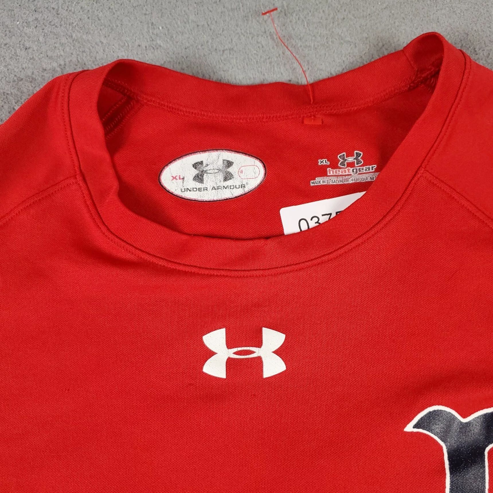 Under Armour Under Armour T Shirt Mens XL Red Active Work Out Gym Short Sleeve Size US XL / EU 56 / 4 - 3 Thumbnail