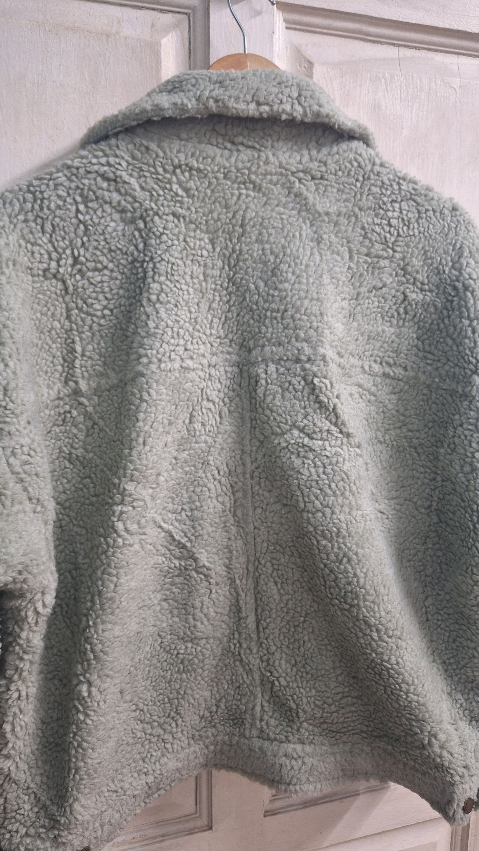 Japanese Brand × Vintage Earth music & ecology Deep pile Fleece Faux Fur Jacket Size US M / EU 48-50 / 2 - 7 Thumbnail