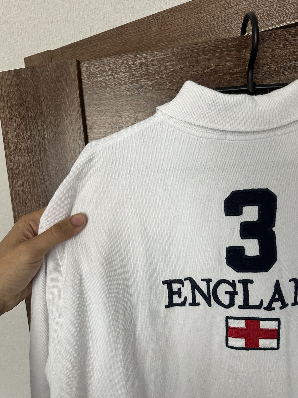 Polo Ralph Lauren Ralph Lauren England Polo RL Long Sleeve T-Shirt Vintage 90s Size US XXL / EU 58 / 5 - 19 Thumbnail