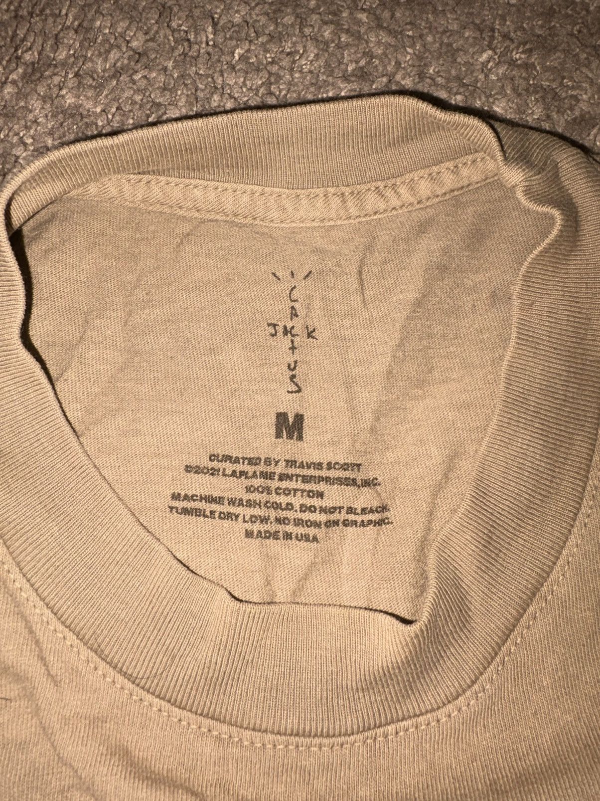 Travis Scott cactus jack id magazine wink tee 2021 Size US M / EU 48-50 / 2 - 4 Thumbnail