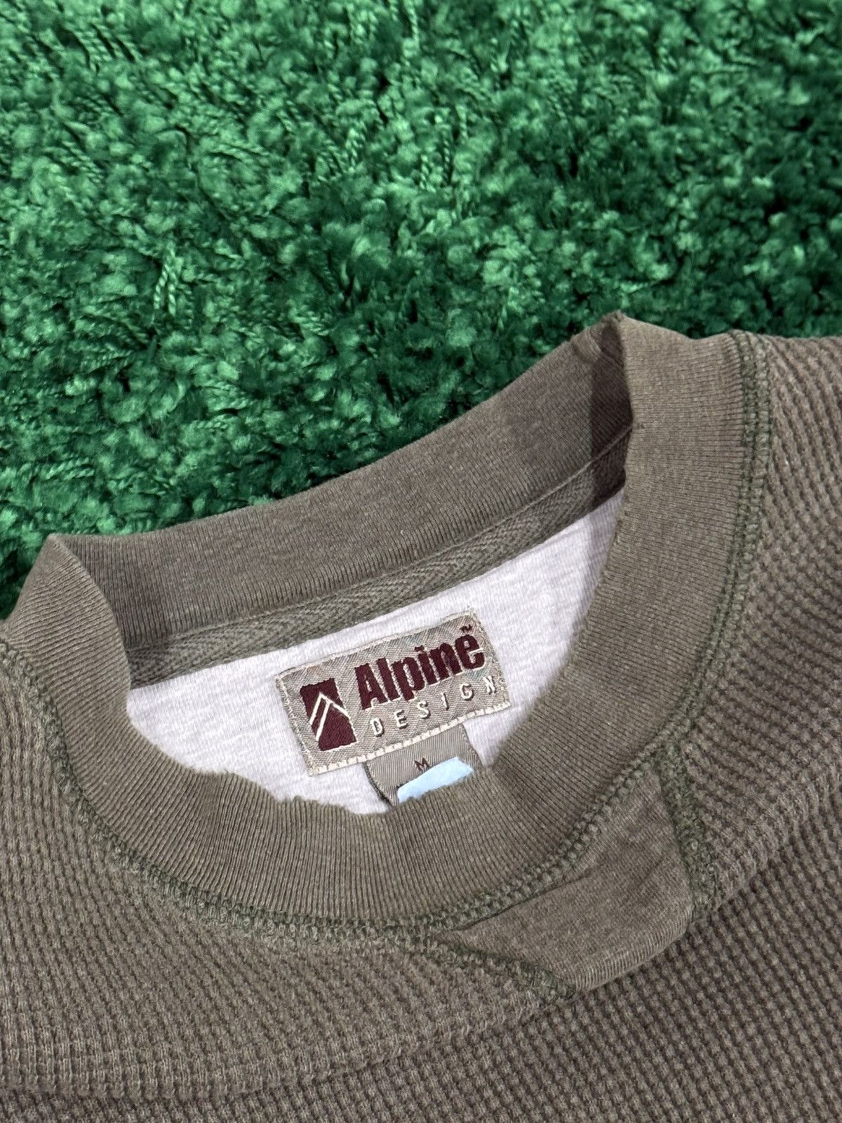 Vintage Vintage Alpine Design Forest Green Thermal Medium M Size US M / EU 48-50 / 2 - 4 Thumbnail