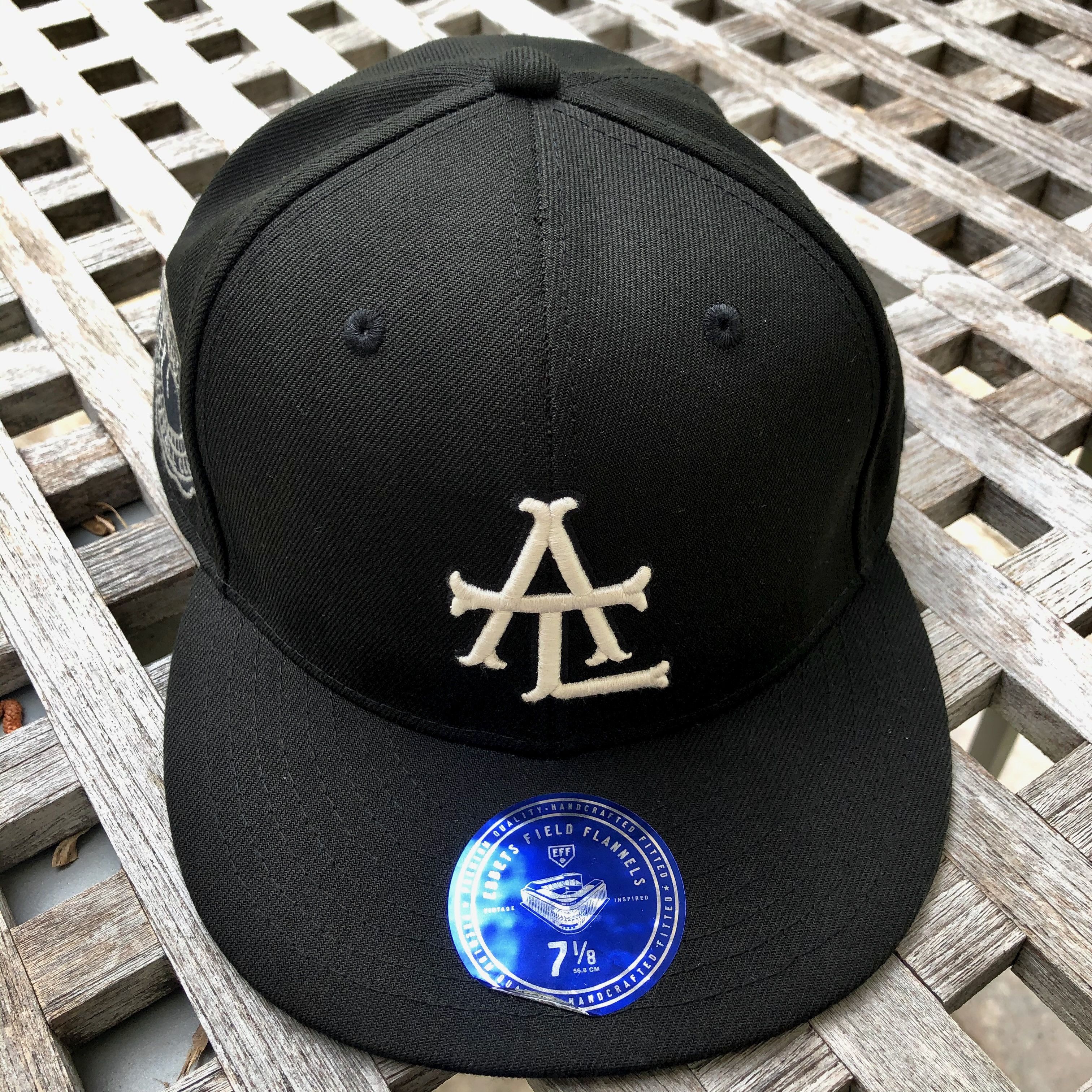 Ebbets Field Flannels Atlanta Black Crackers Negro League Baseball Hat 7 1/8 Size ONE SIZE - 2 Thumbnail