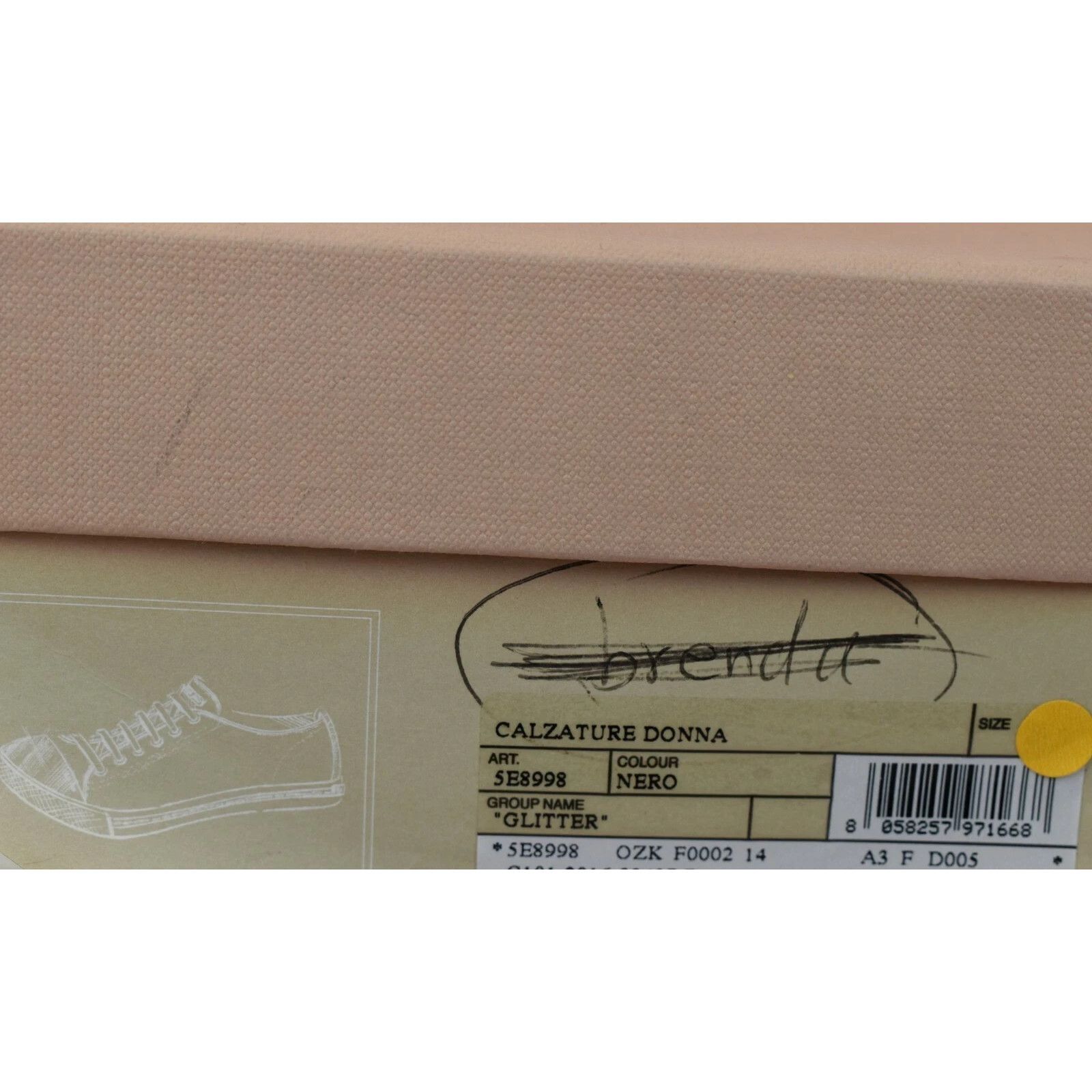 Miu Miu MIU MIU PRADA 5E899 BLACK GLITTER METAL LOGO SNEAKERS 41 ITA Size US 11 / IT 41 - 11 Thumbnail