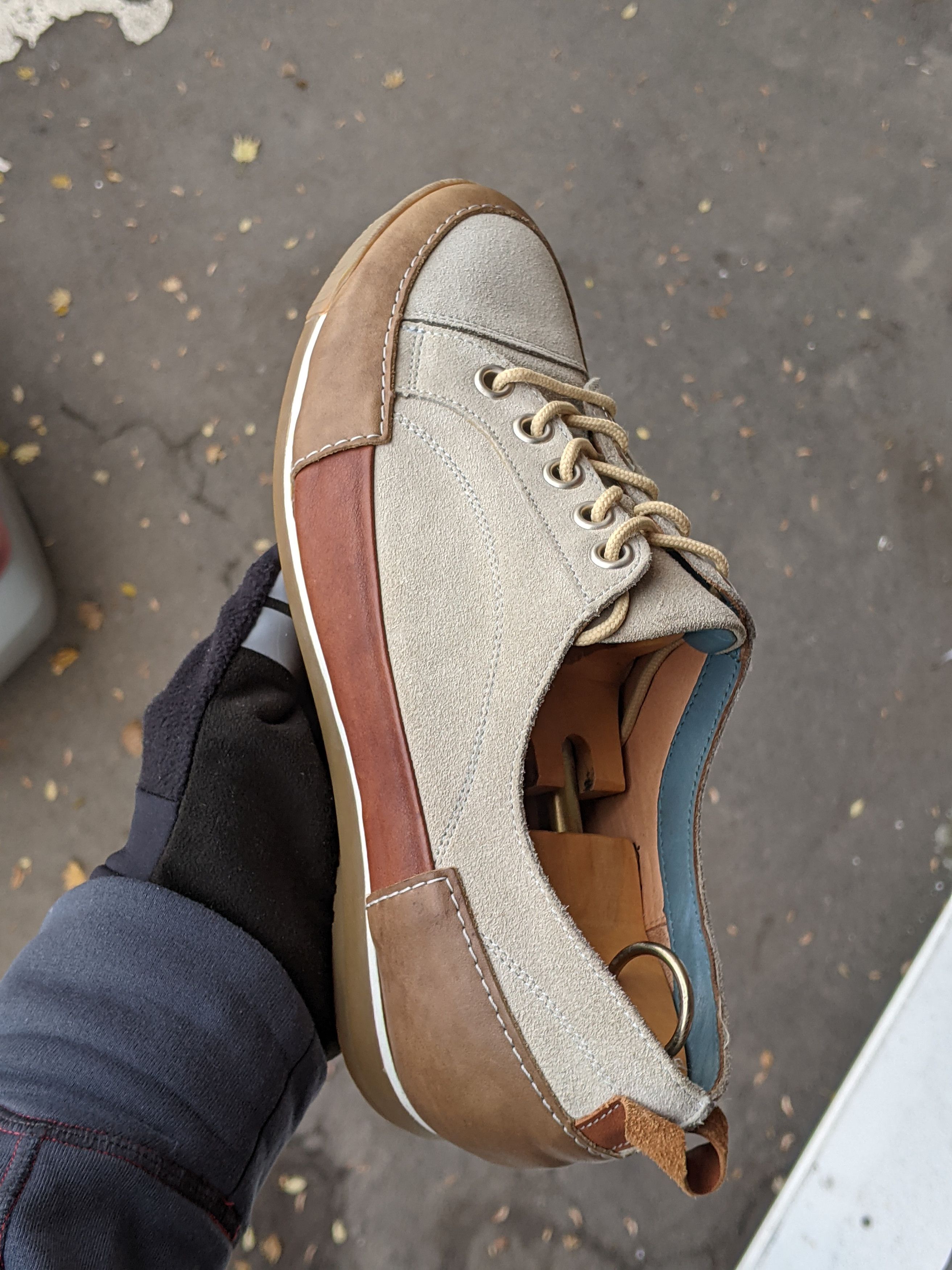 Japanese Brand Think! Leather Casual Sneakers Shoes Prada Dior Puma Size US 9 / EU 42 - 11 Thumbnail