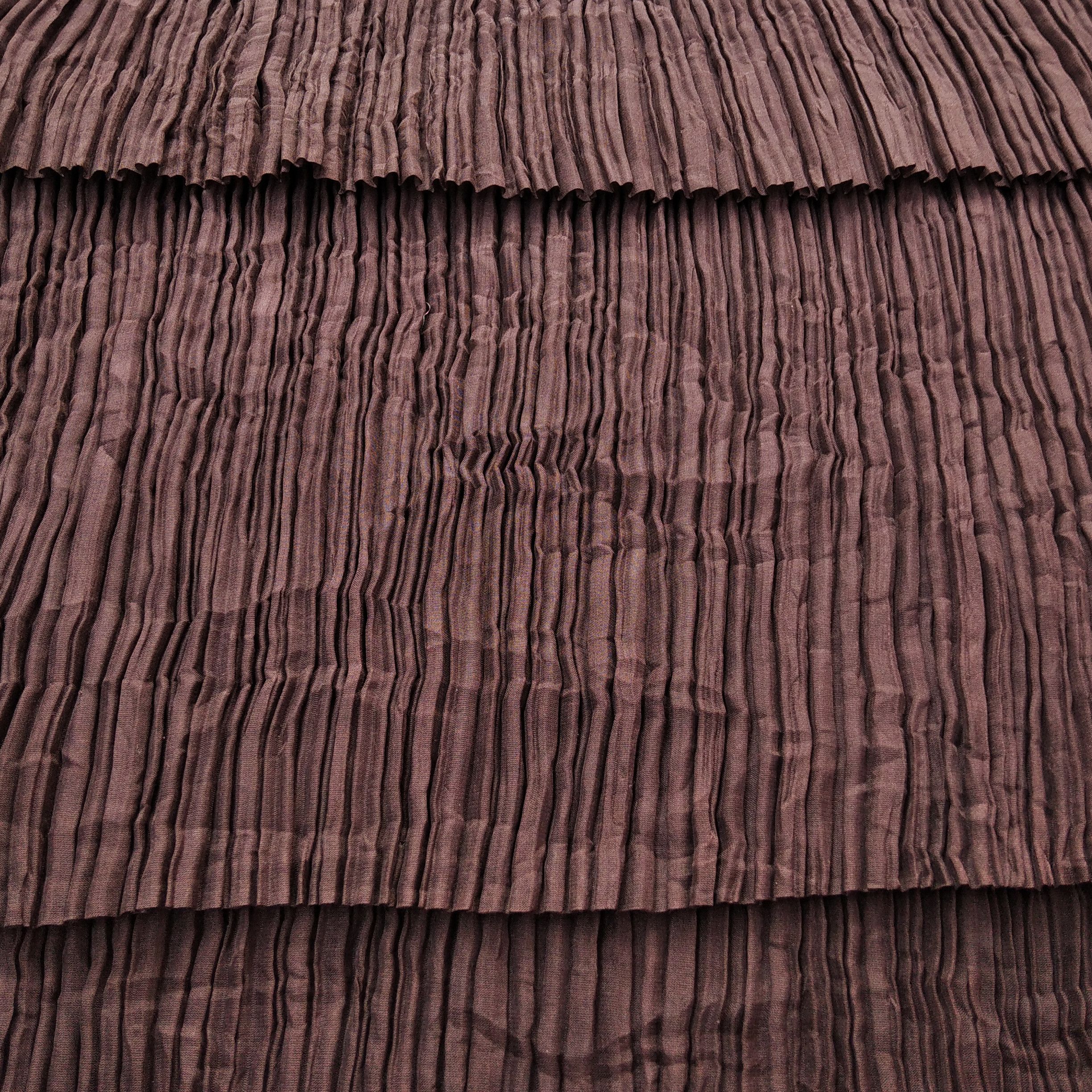 Issey Miyake Vintage Japanese UNBRANDED Pleated Dress Size M / US 6-8 / IT 42-44 - 4 Thumbnail