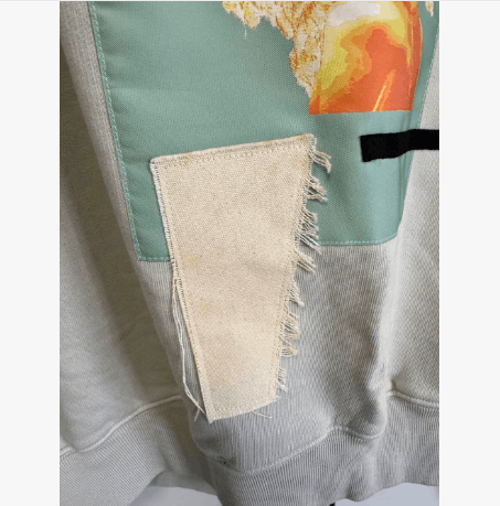 Rick Owens Rick Owens Grey Graphic Long Sleeve Sweatshirt Size XS Size US XS / EU 42 / 0 - 3 Thumbnail