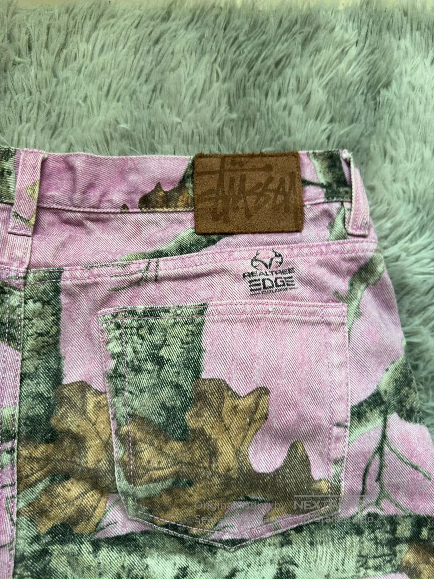 Stussy Stussy x Real Tree FW22 Pink Jeans. Size US 30 / EU 46 - 5 Thumbnail