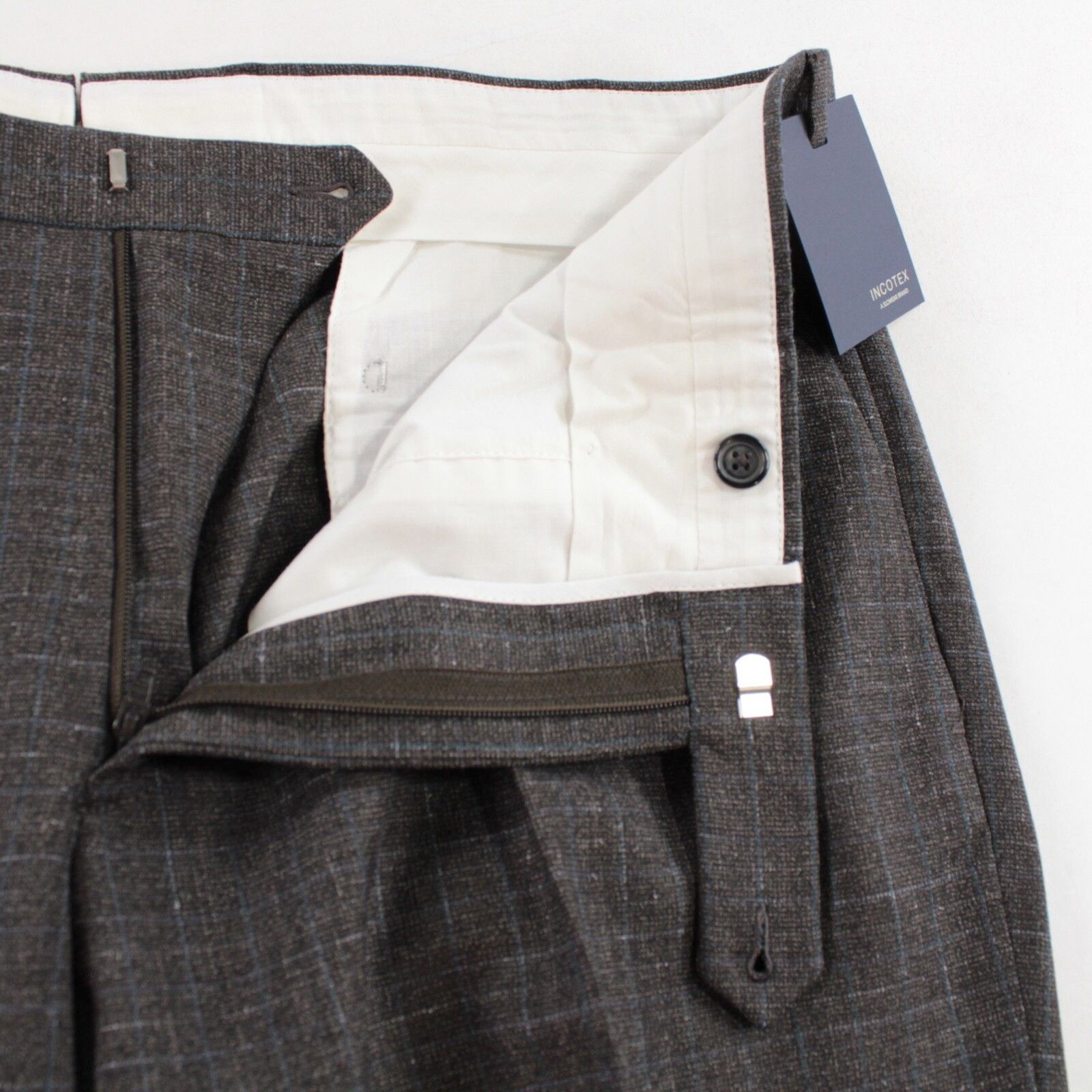 Incotex Incotex New with tags Dress Pants Size 38 US In Brown Size US 38 / EU 54 - 3 Thumbnail