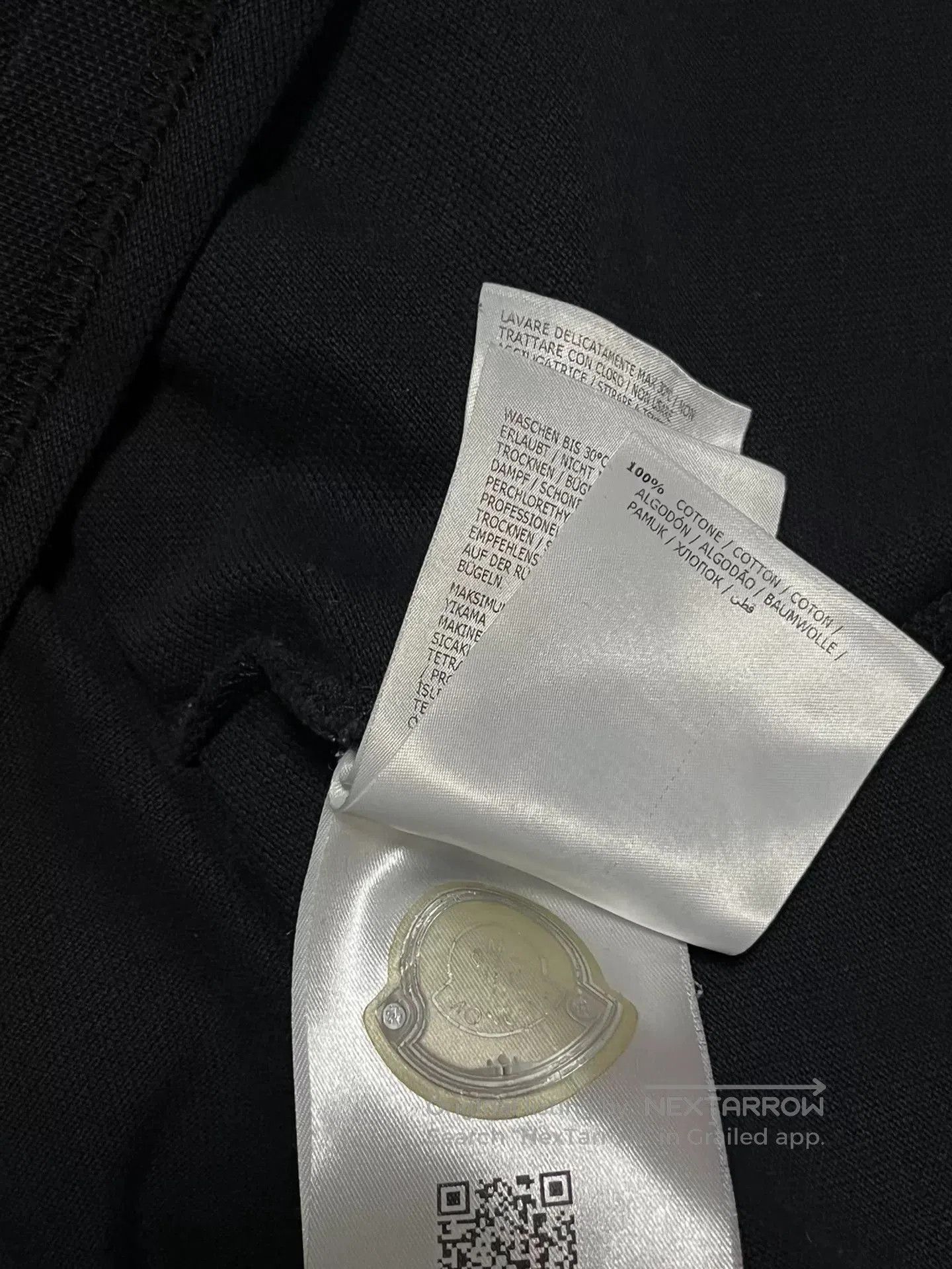 Moncler Moncler Men's Polo Shirt with Logo. Size US XXL / EU 58 / 5 - 9 Thumbnail