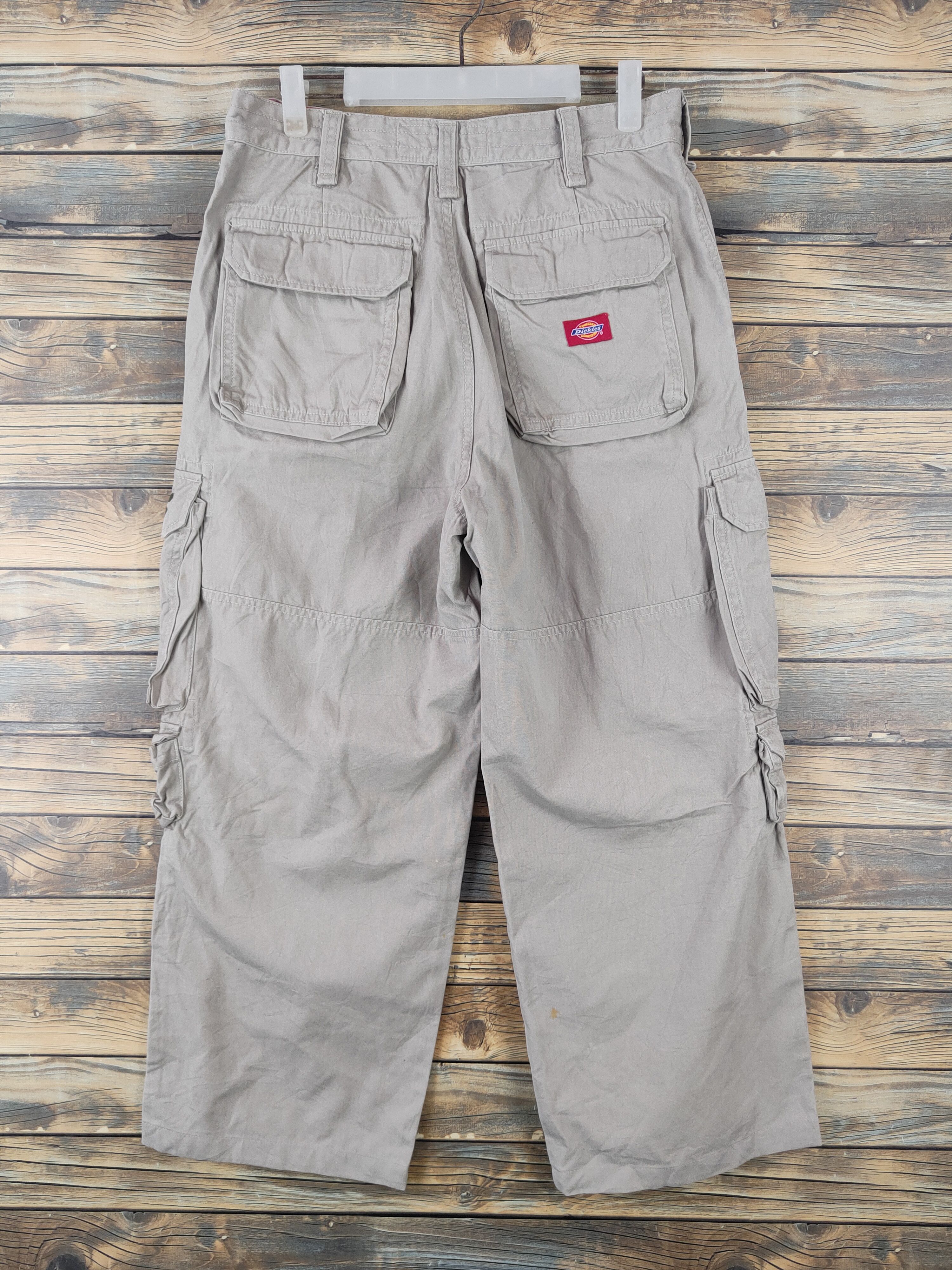 Dickies DLL Dickies Beige Multipocket Tactical Cargo Pants #218 Size US 32 / EU 48 - 8 Thumbnail