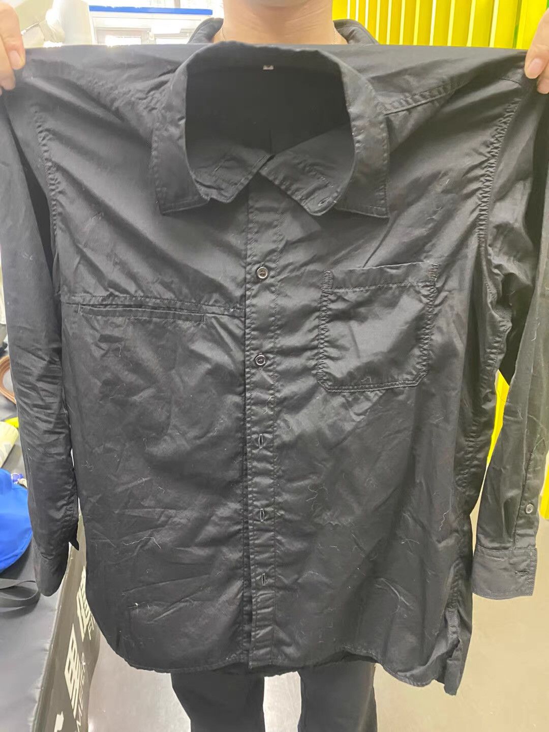 Yohji Yamamoto Yohji Yamamoto 19AW Cotton Shirt Ｑ26 Size US M / EU 48-50 / 2 - 1 Thumbnail