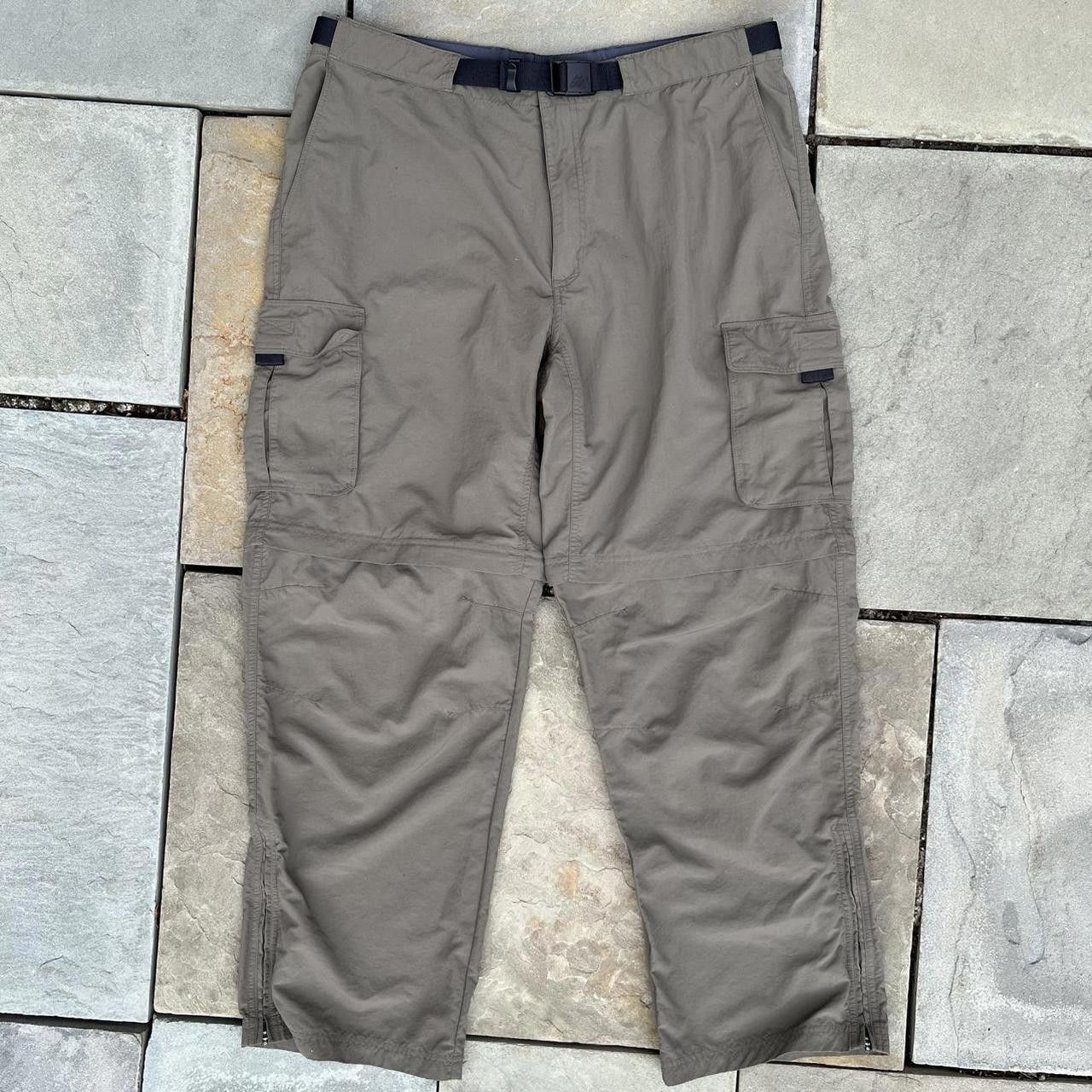Eastern Mountain Sports Dark Khaki Green Gorpcore Convertible Utility Cargo Pants Size US 36 / EU 52 - 1 Thumbnail