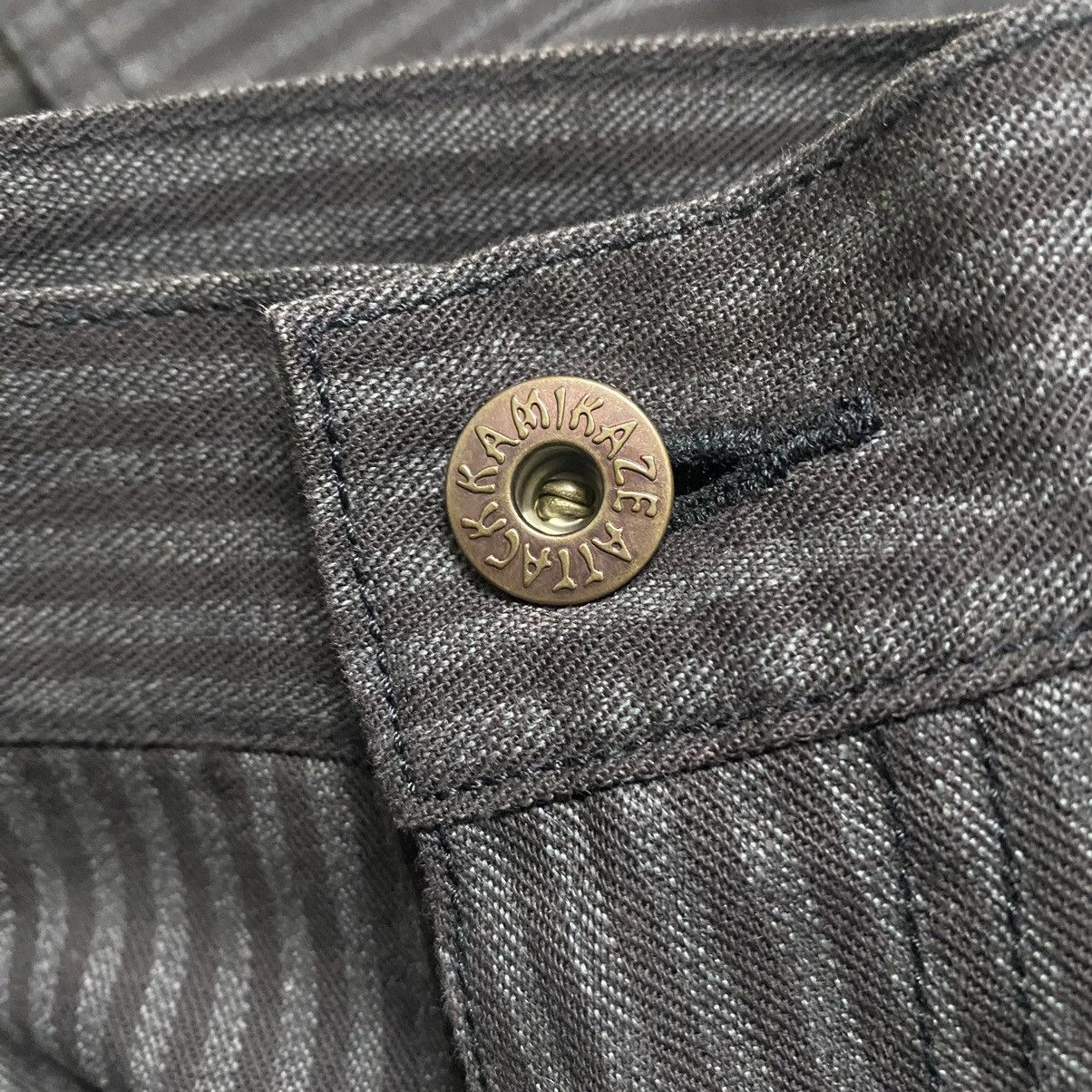Kamikaze Attack KAMIKAZE ATTACK Hickory Striped Carpenter Pants Size US 30 / EU 46 - 20 Thumbnail