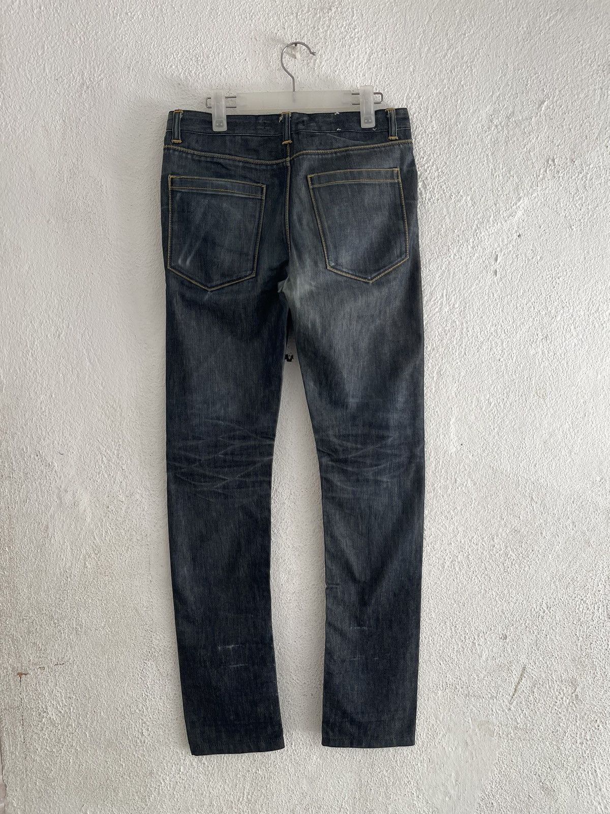 Raf by Raf Simons Raf By Raf Simons Waxed Denim Pants Size US 31 - 2 Thumbnail